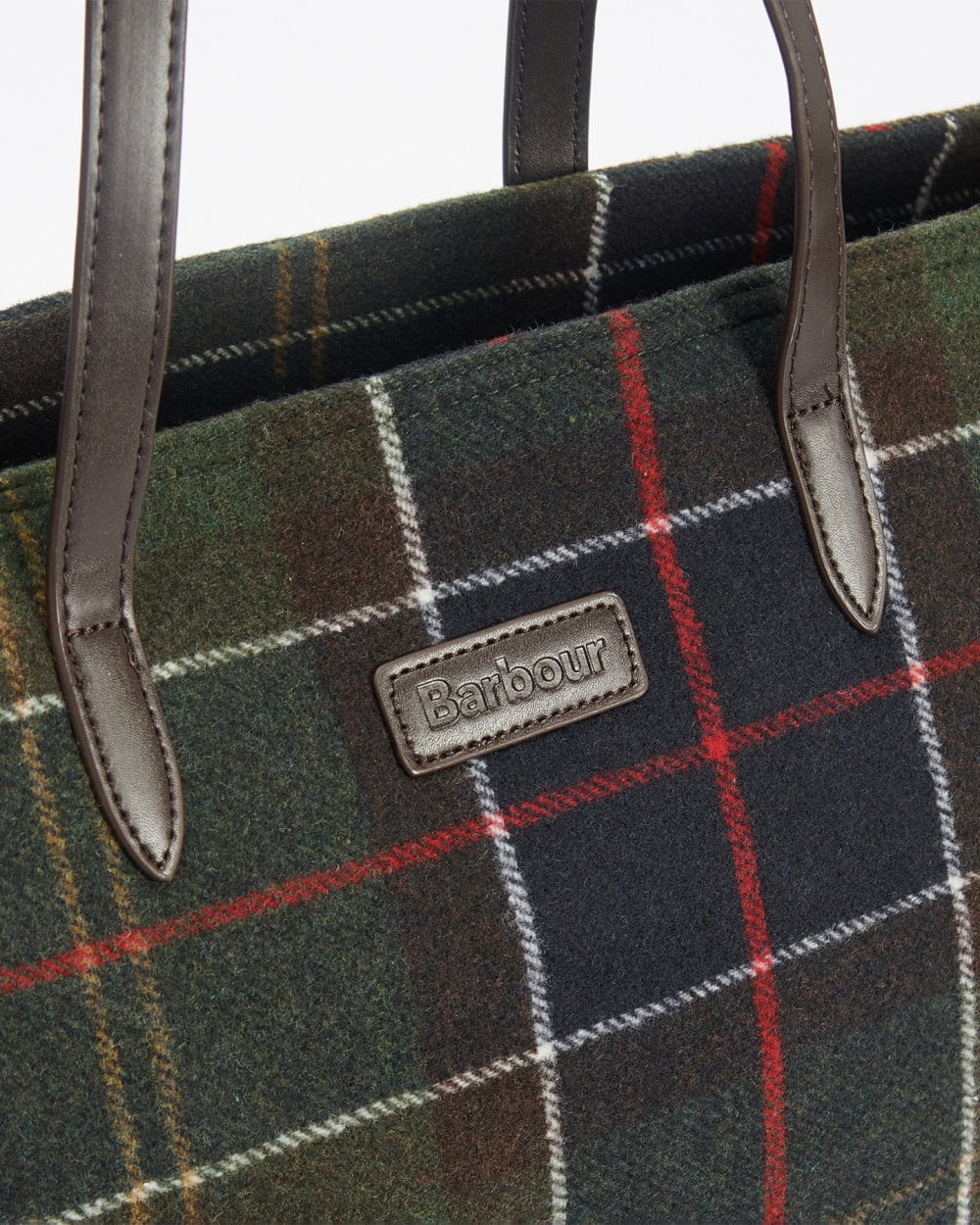 Barbour Witford Tartan Womens Tote - Image 6