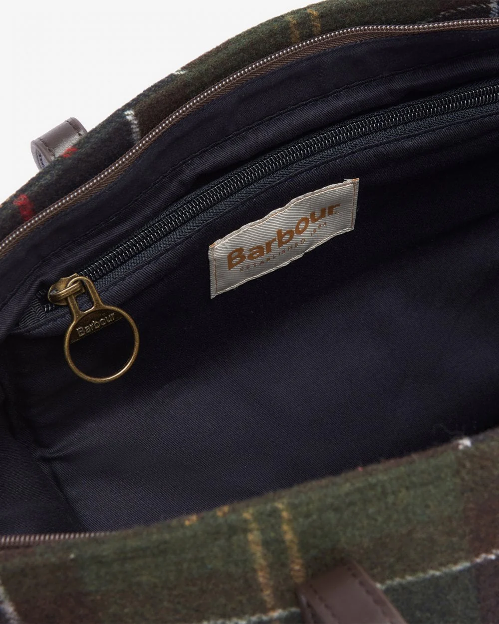 Barbour Witford Tartan Womens Tote - Image 7
