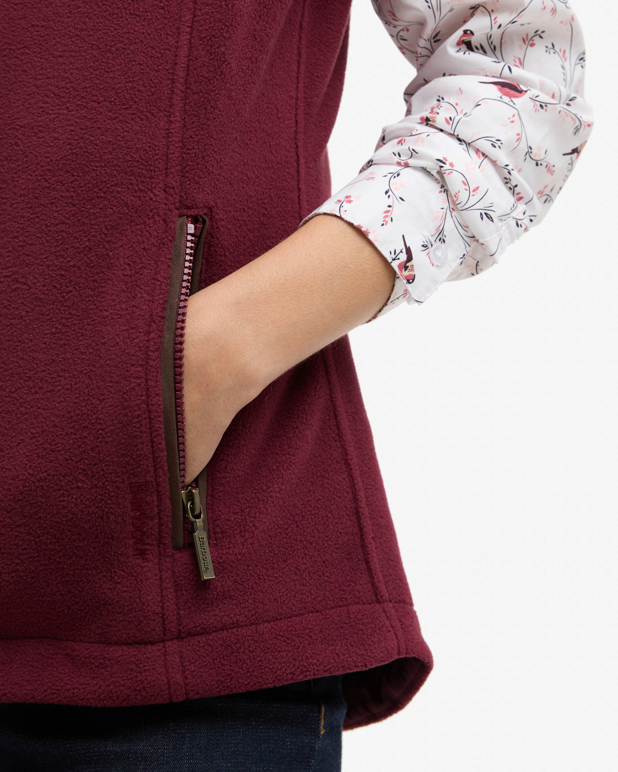 Barbour Womens Country Gilet - Port - Image 2