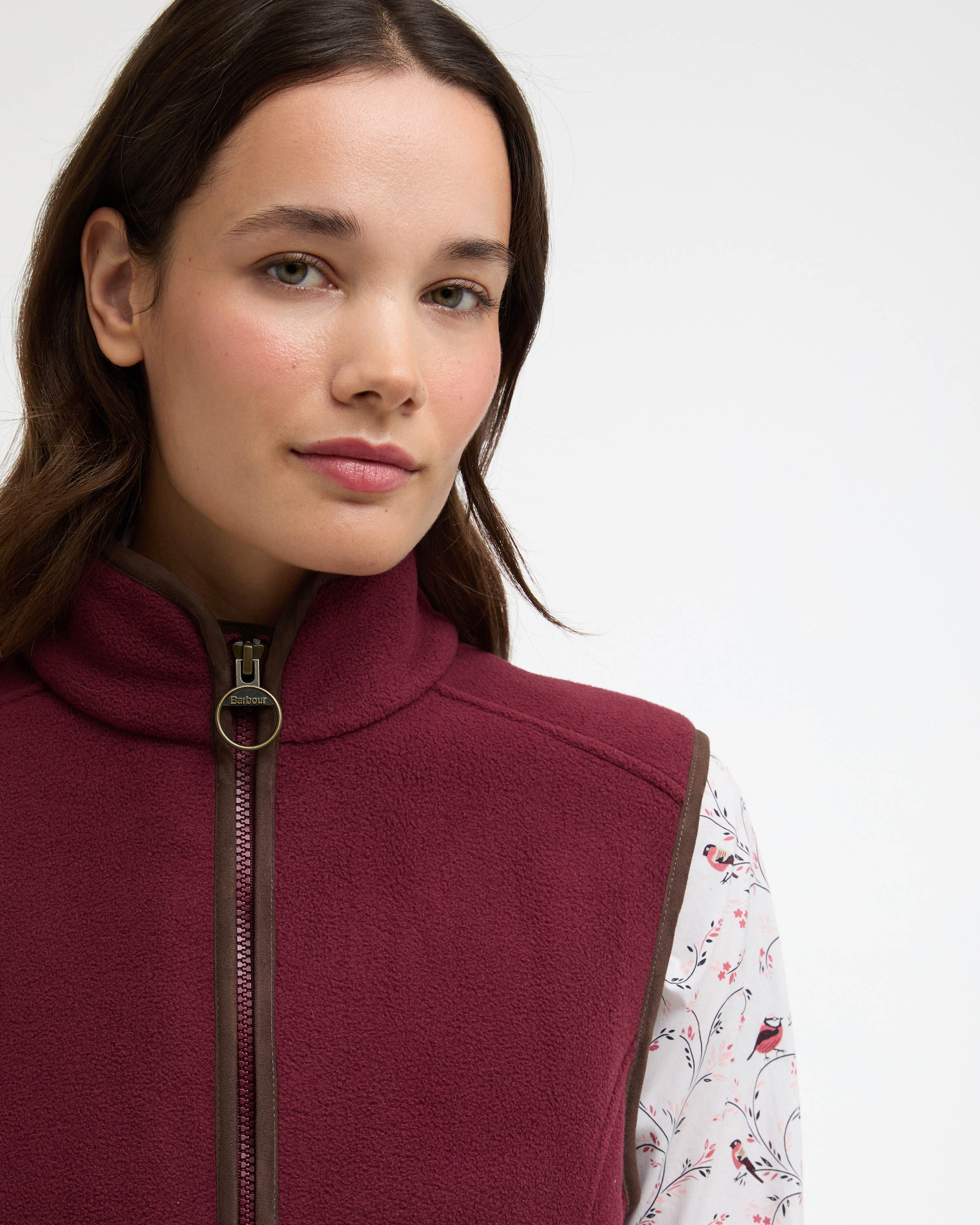 Barbour Womens Country Gilet - Port - Image 4