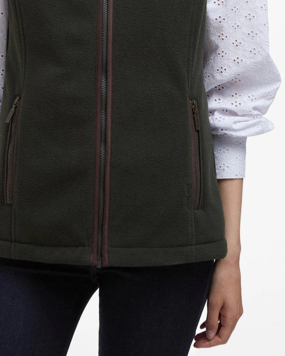 Barbour Womens Country Gilet - Sage - Image 4