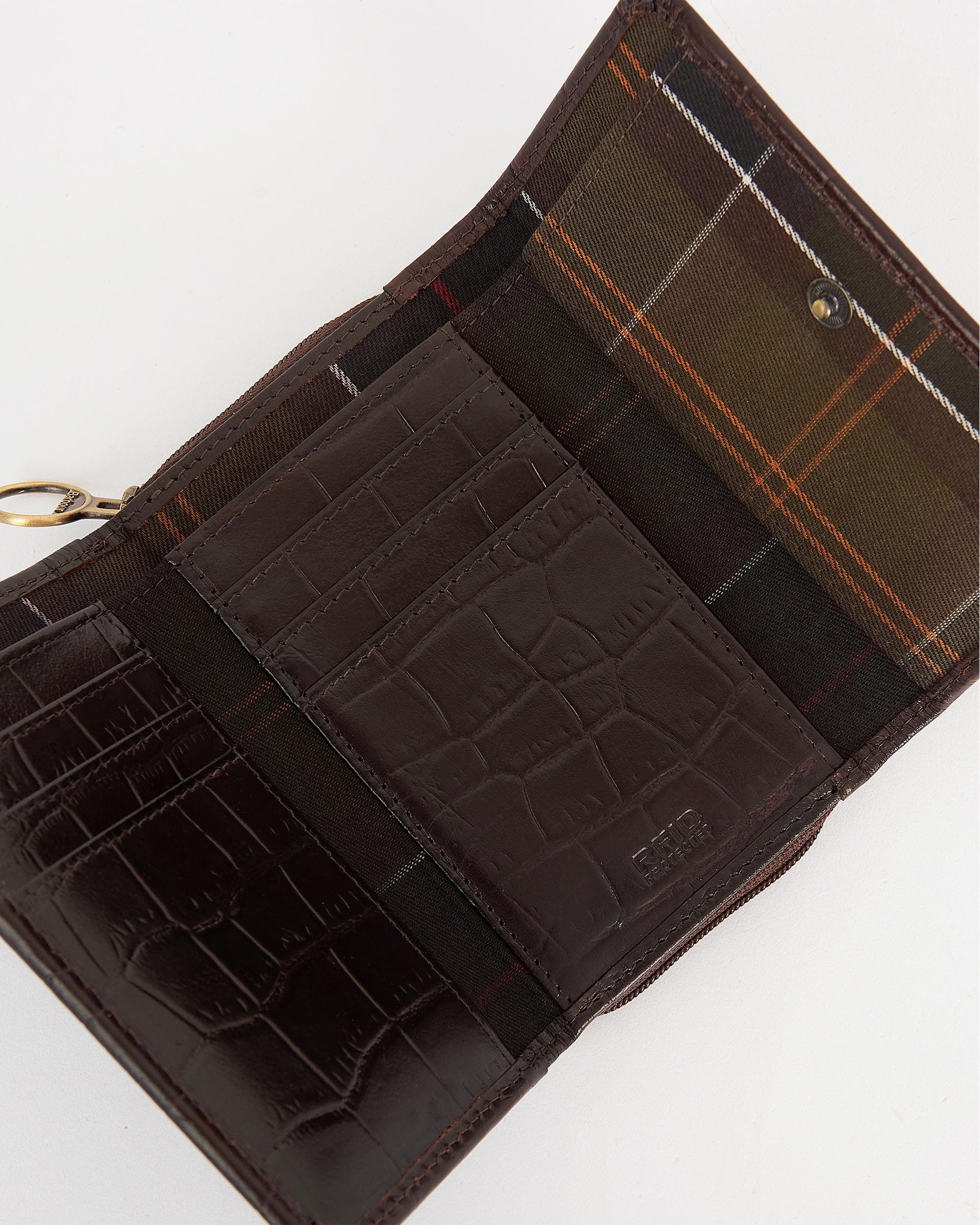 Barbour Womens Leather French Purse - Image 2
