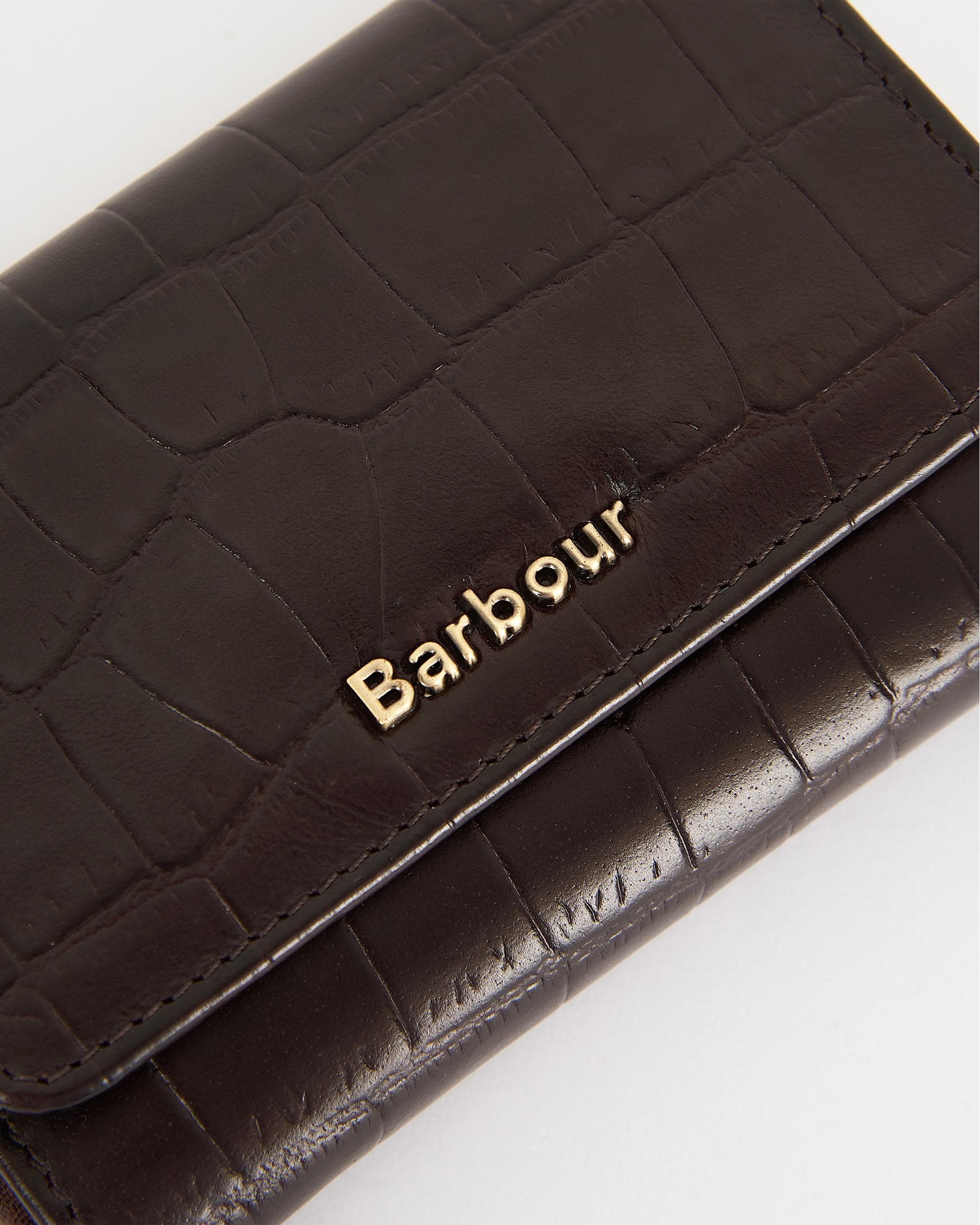 Barbour Womens Leather French Purse - Image 3