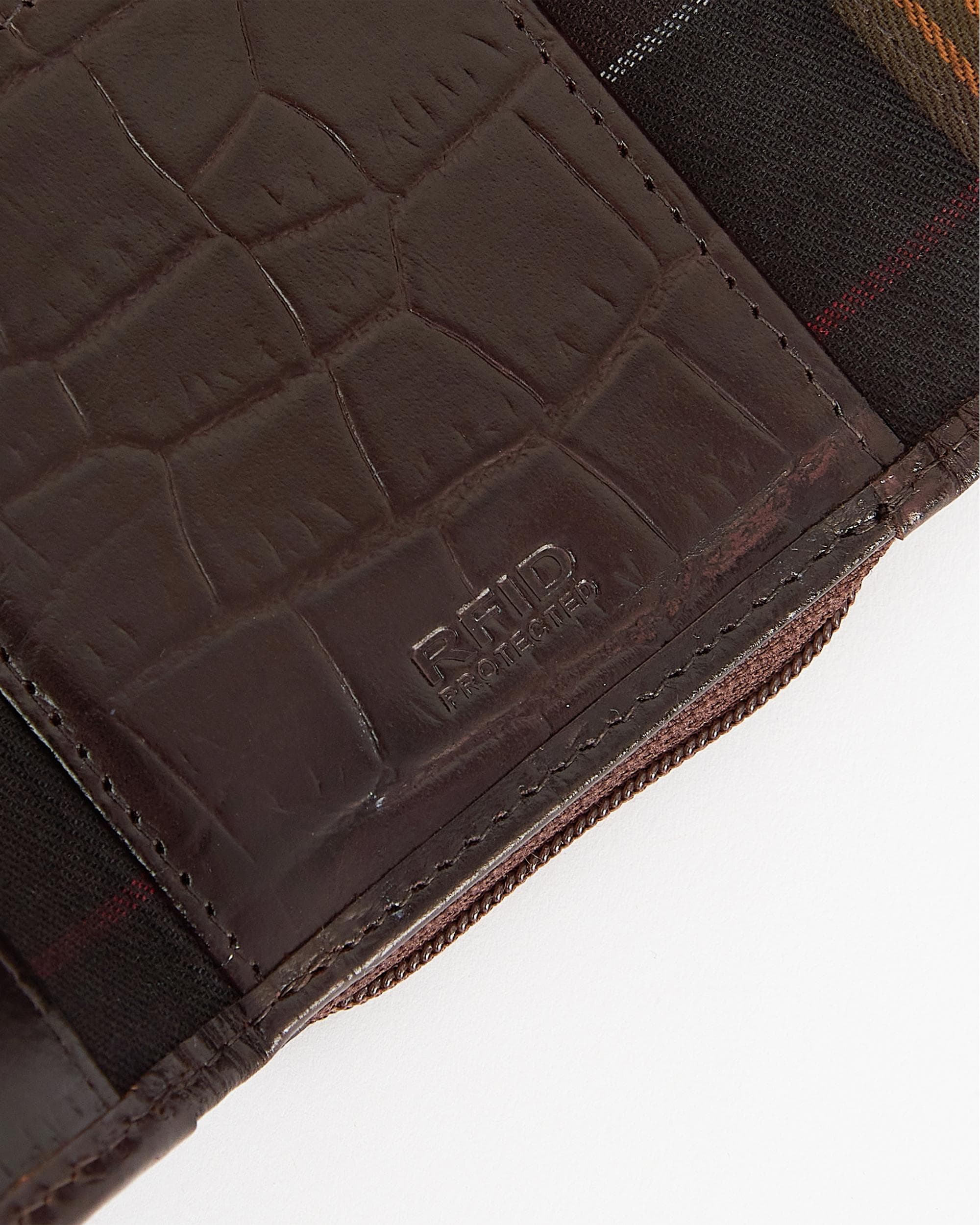 Barbour Womens Leather French Purse - Image 6