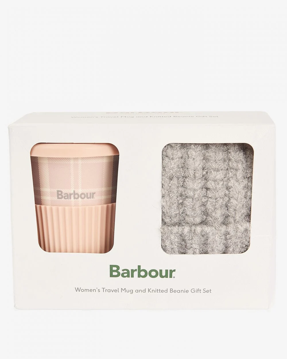 Barbour Womens Travel Mug and Beanie Set - Image 2