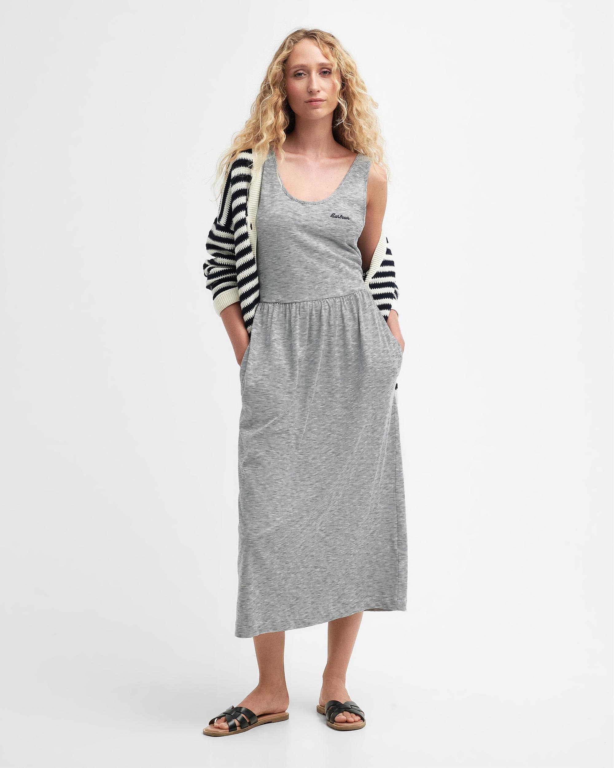 Barbour Woodford Womens Midi Dress - Image 4