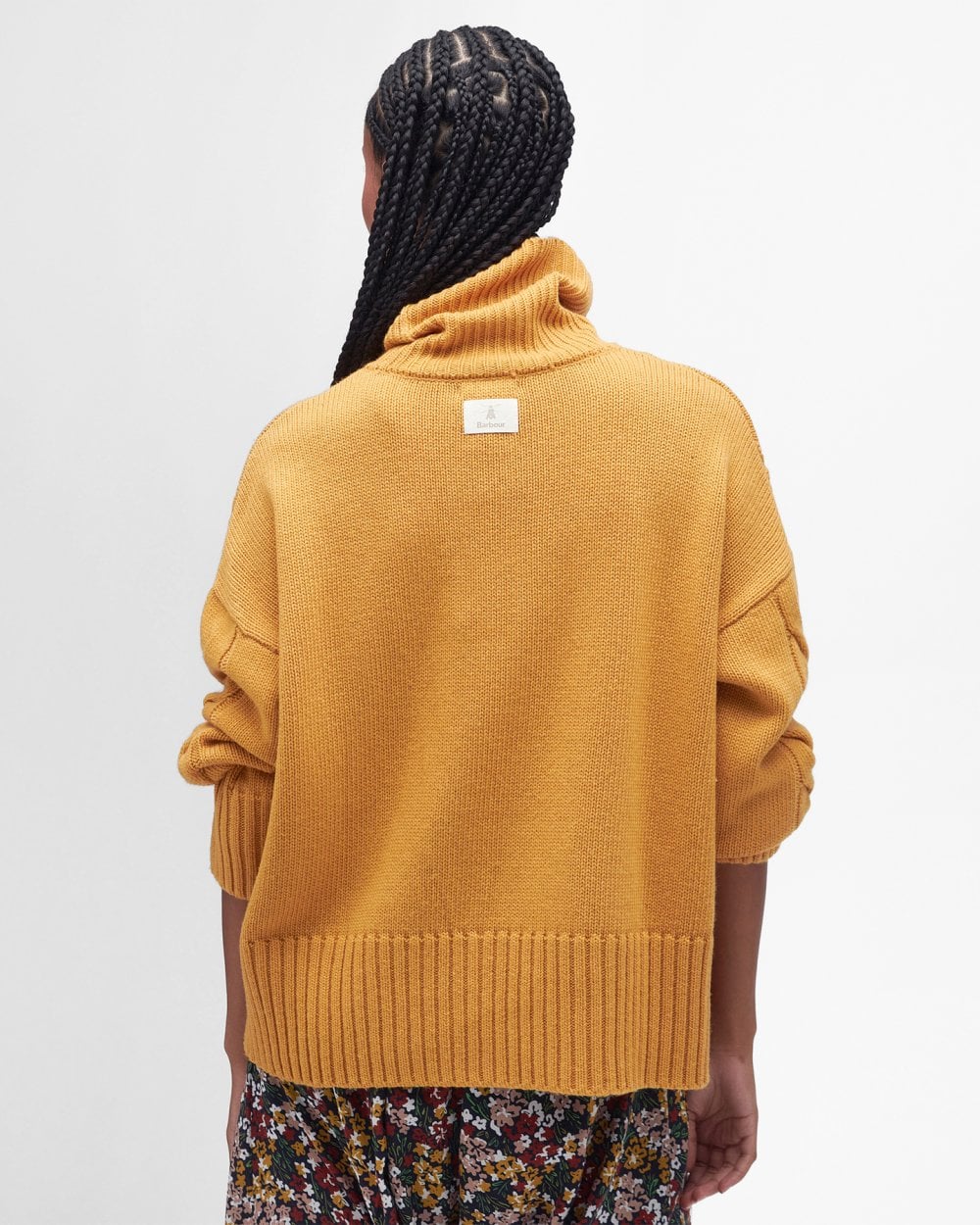 Barbour Woodlane Womens Roll Neck Jumper - Image 4