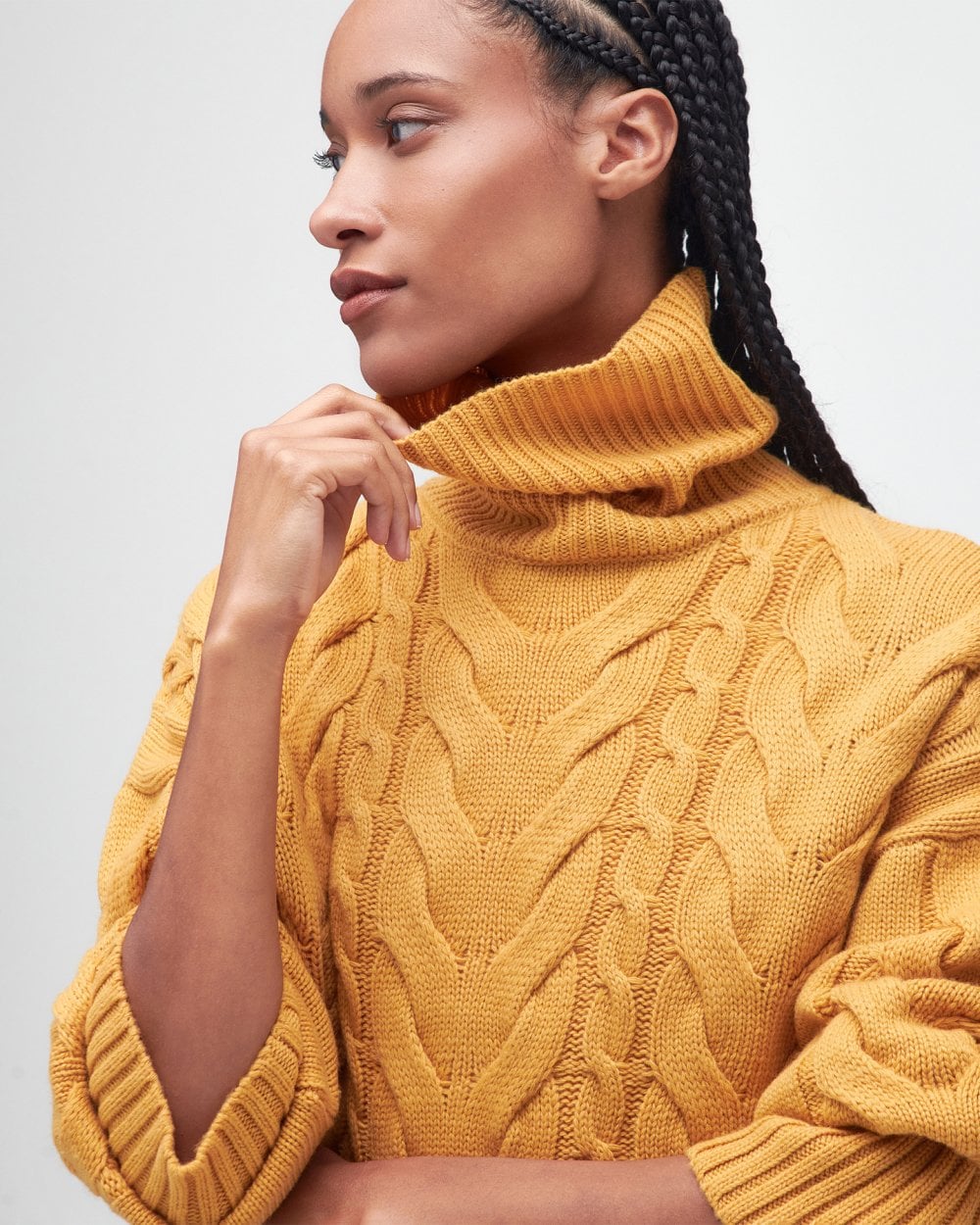 Barbour Woodlane Womens Roll Neck Jumper - Image 5