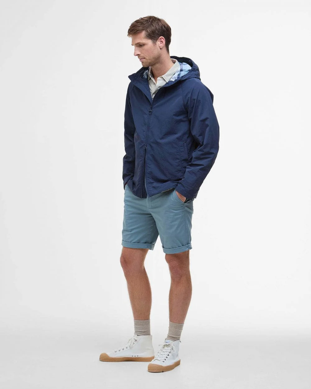 Barbour Wylam Mens Showerproof Jacket - Image 2