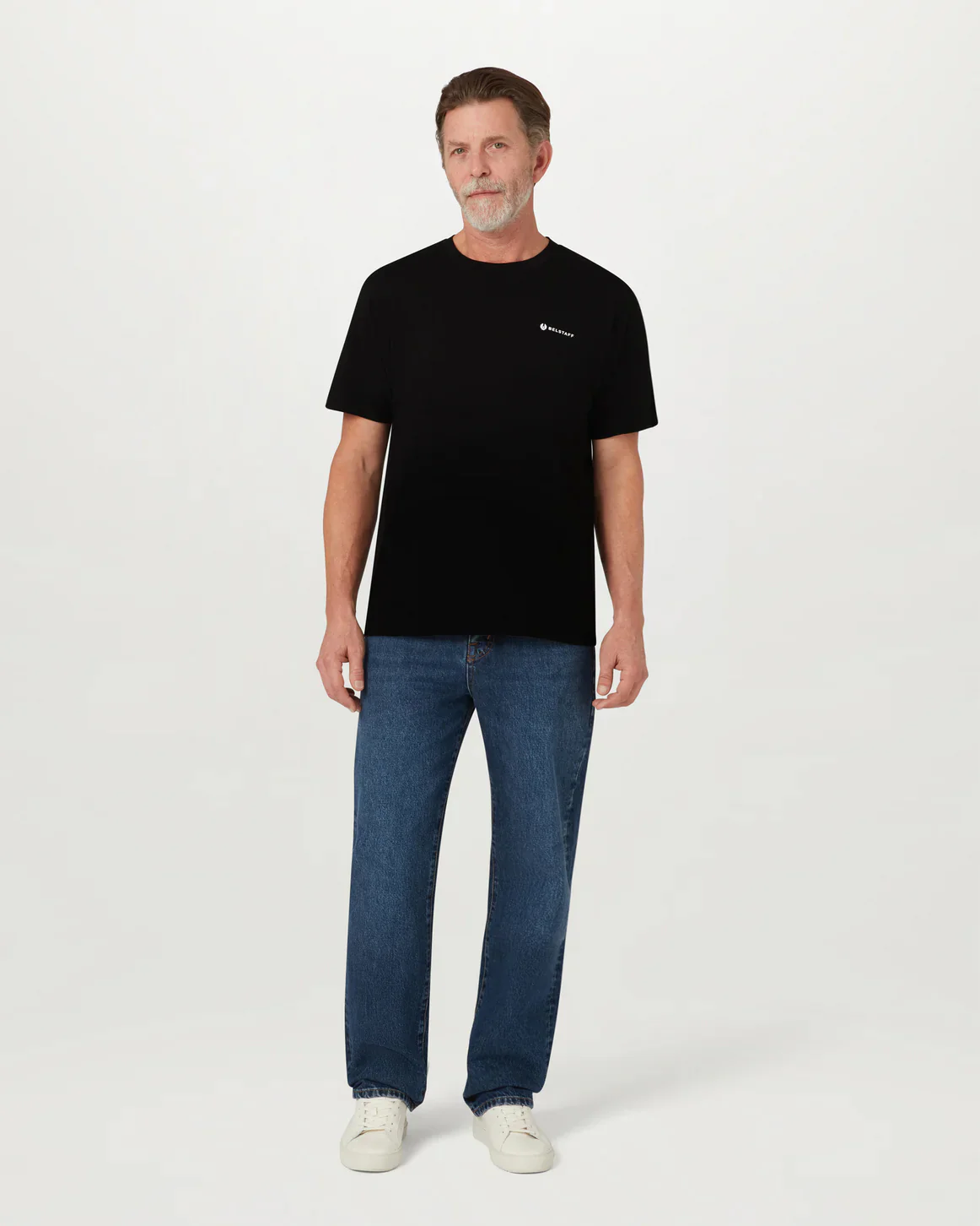 Belstaff 3-Pack Mens T-Shirt - Black/Dark Ink/White - Image 2