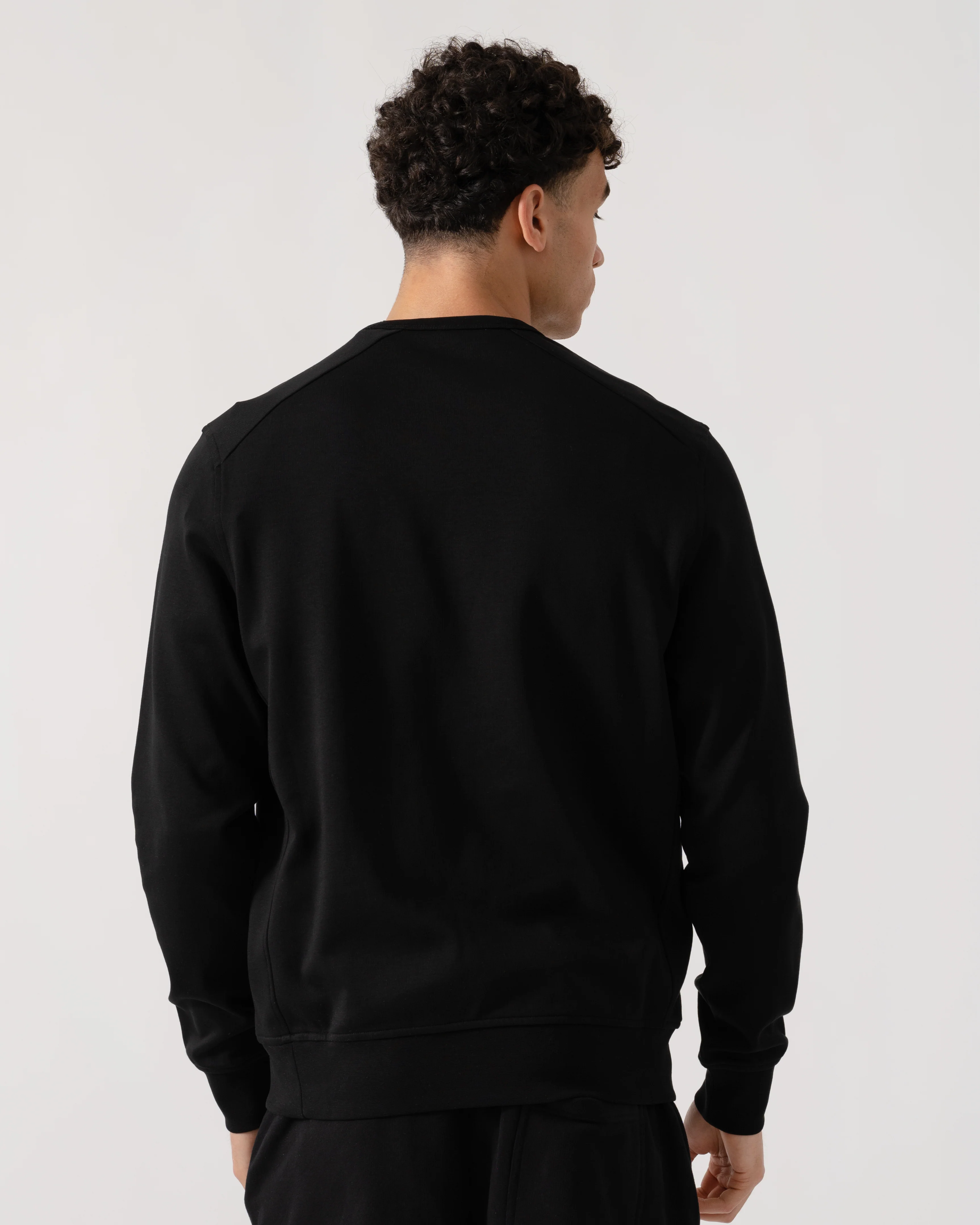 Belstaff Alloy Mens Crewneck Sweatshirt - Black - Image 4