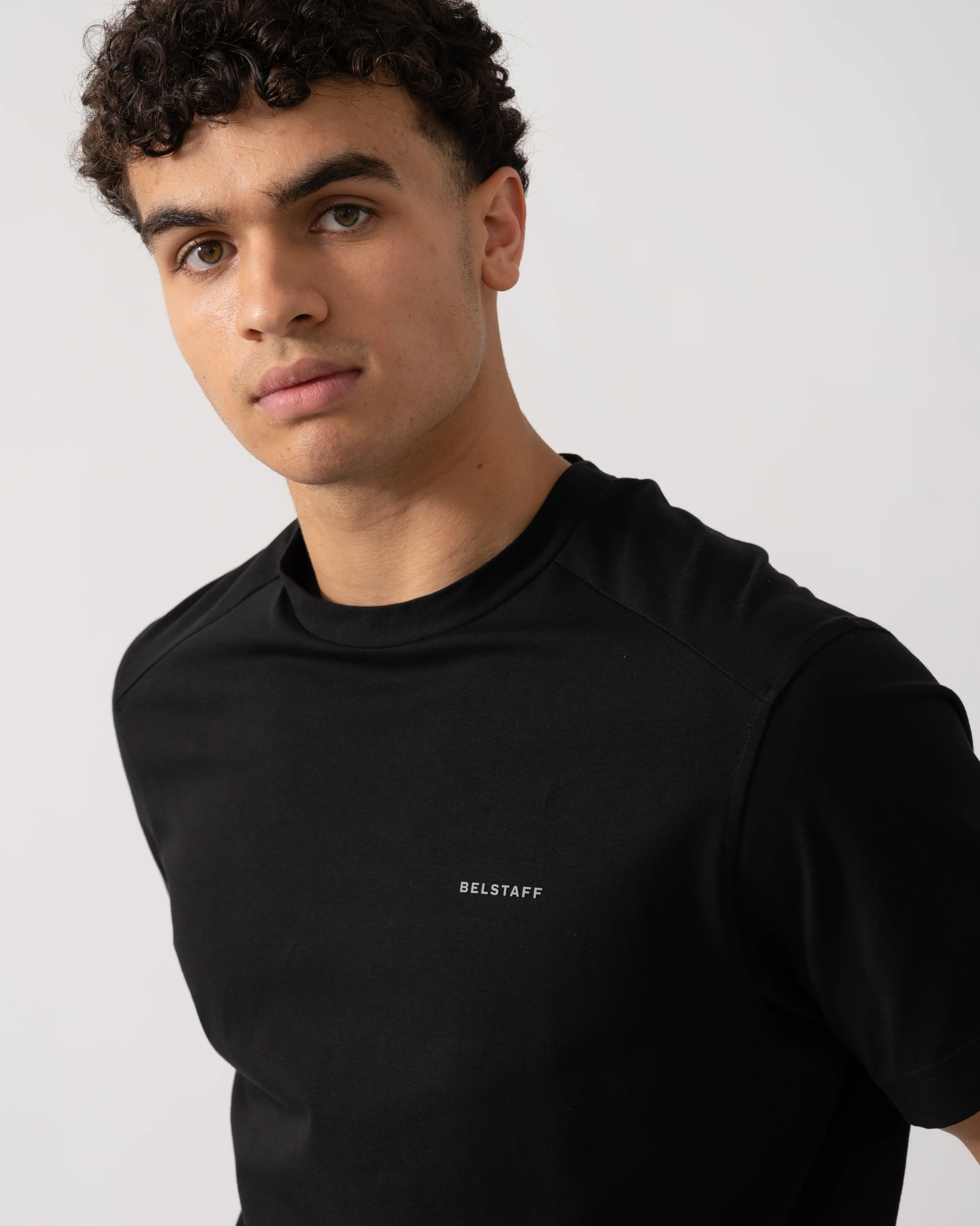Belstaff Alloy Mens T-Shirt - Black - Image 3