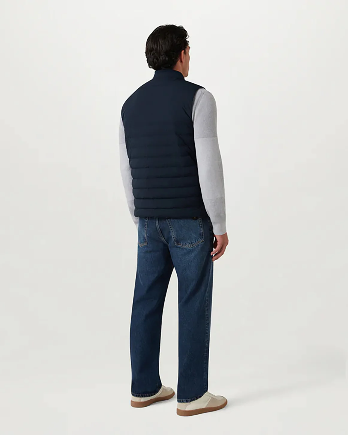 Belstaff Chassis Mens Gilet - Dark Ink - Image 3