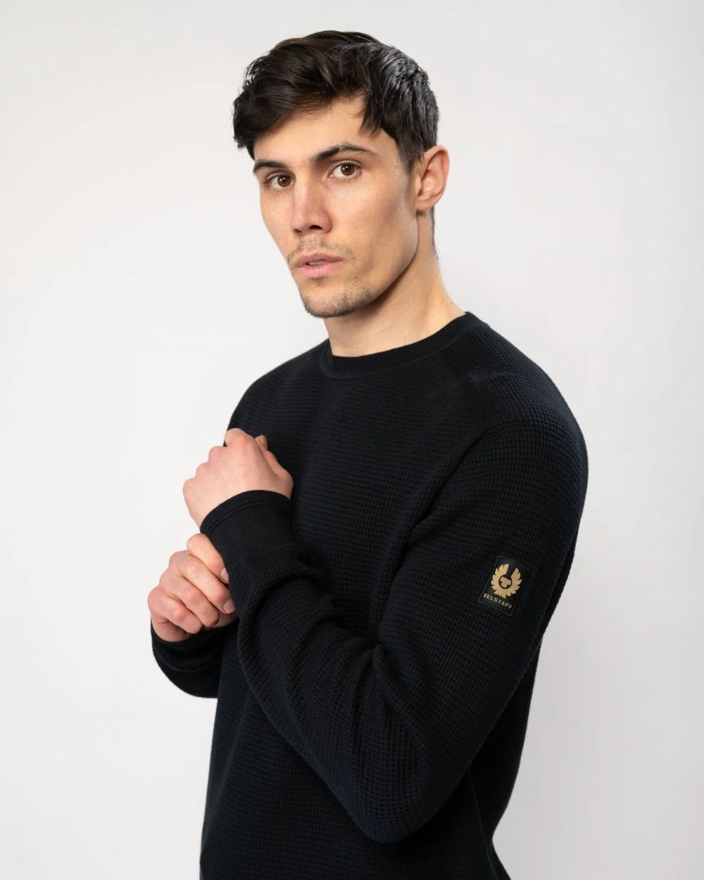 Belstaff Cole Mens Crewneck Jumper - Image 4