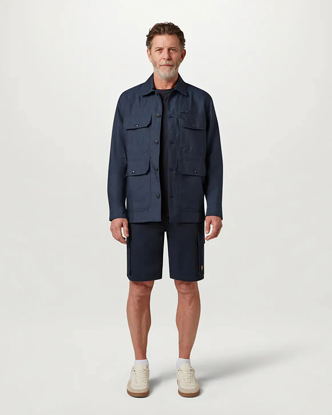 Belstaff Forge Mens Jacket - Dark Ink - Image 3