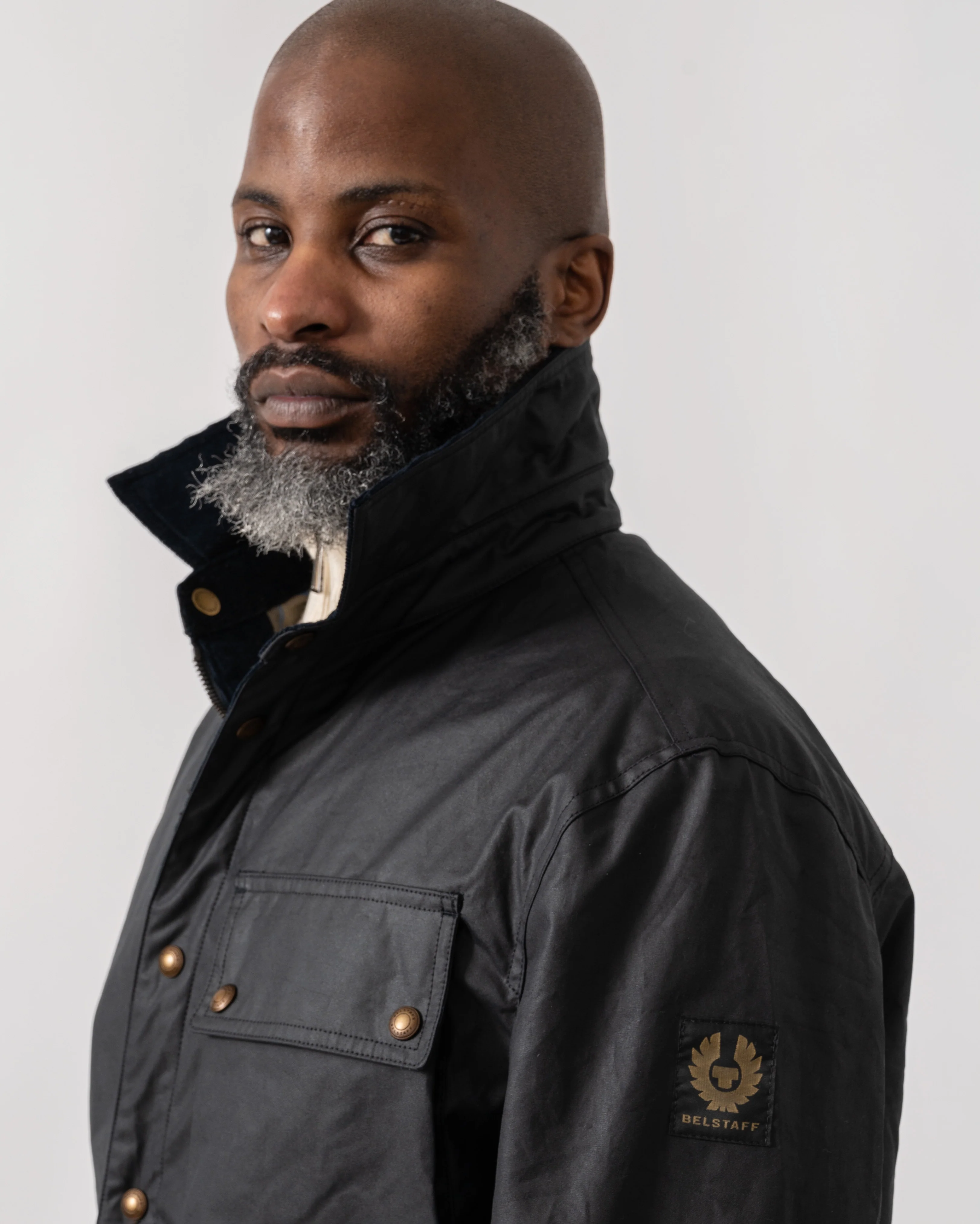 Belstaff Ground Mens Jacket - Dark Navy - Image 5