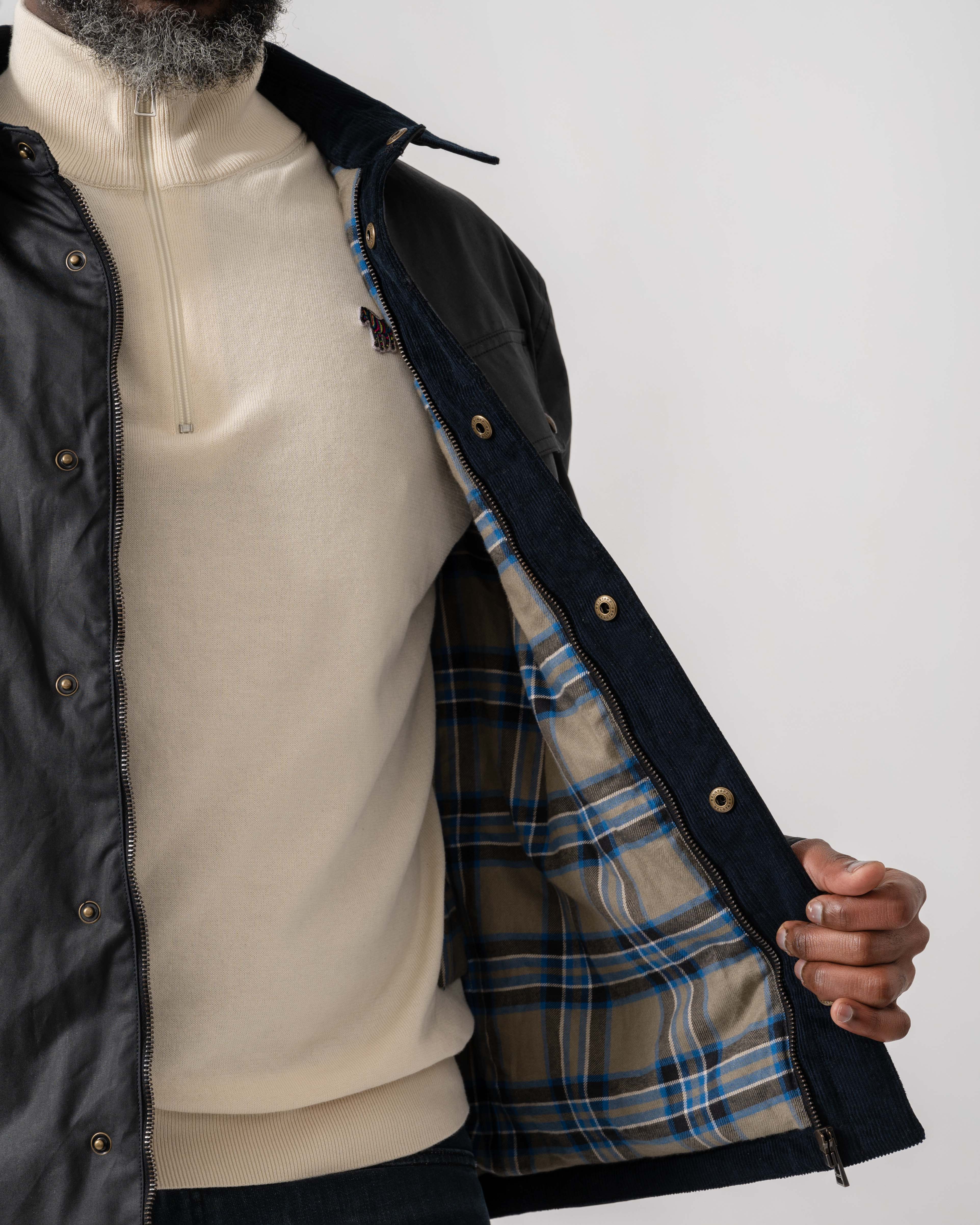 Belstaff Ground Mens Jacket - Dark Navy - Image 7
