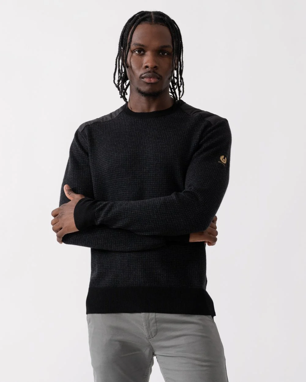 Belstaff Kerrigan Mens Crew Neck Jumper