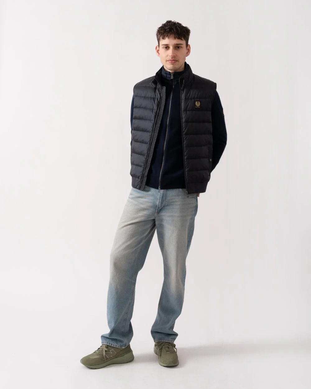 Belstaff Mens Circuit Gilet - Dark Ink - Image 2
