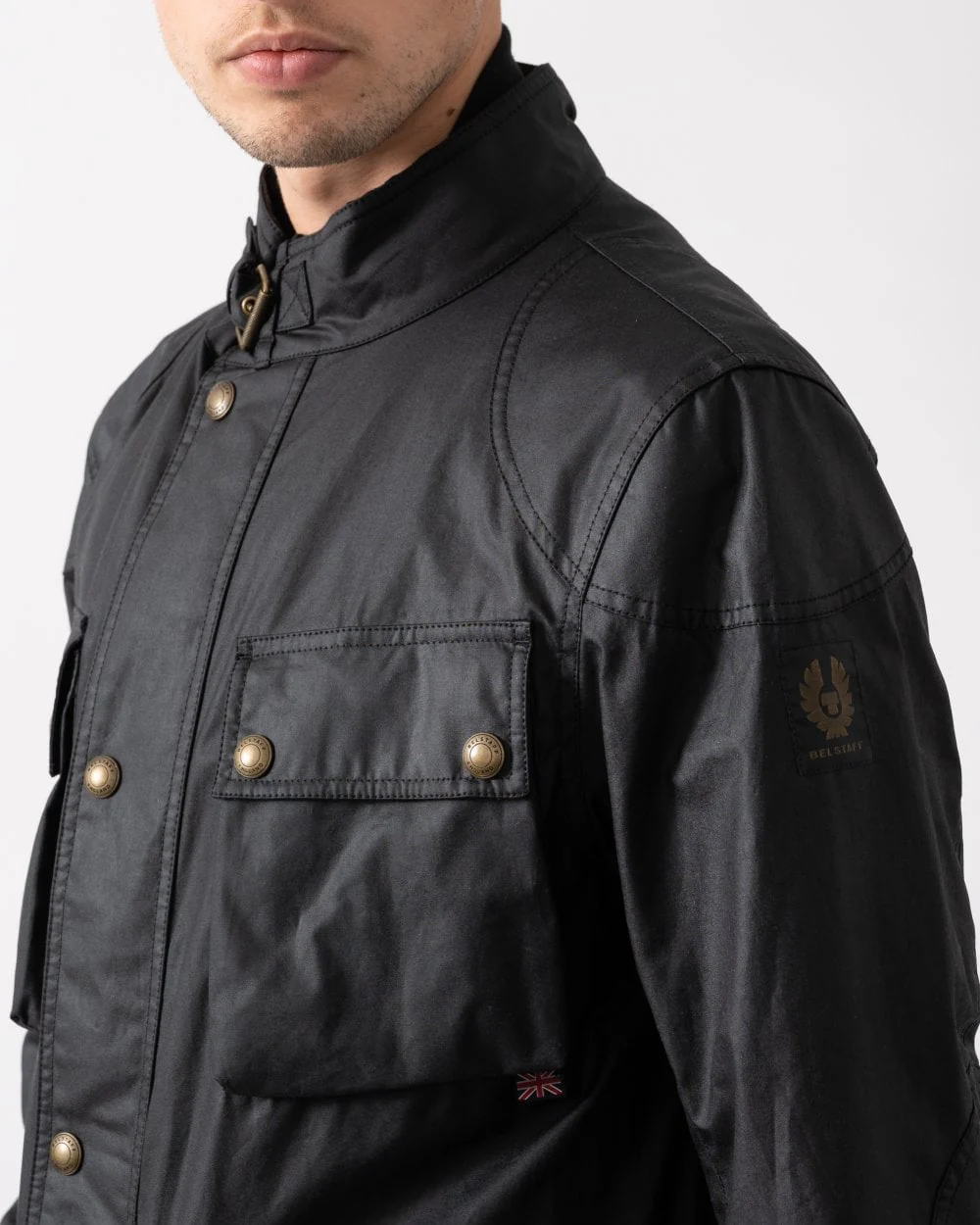Belstaff Mens Fieldmaster Jacket - Black - Image 5