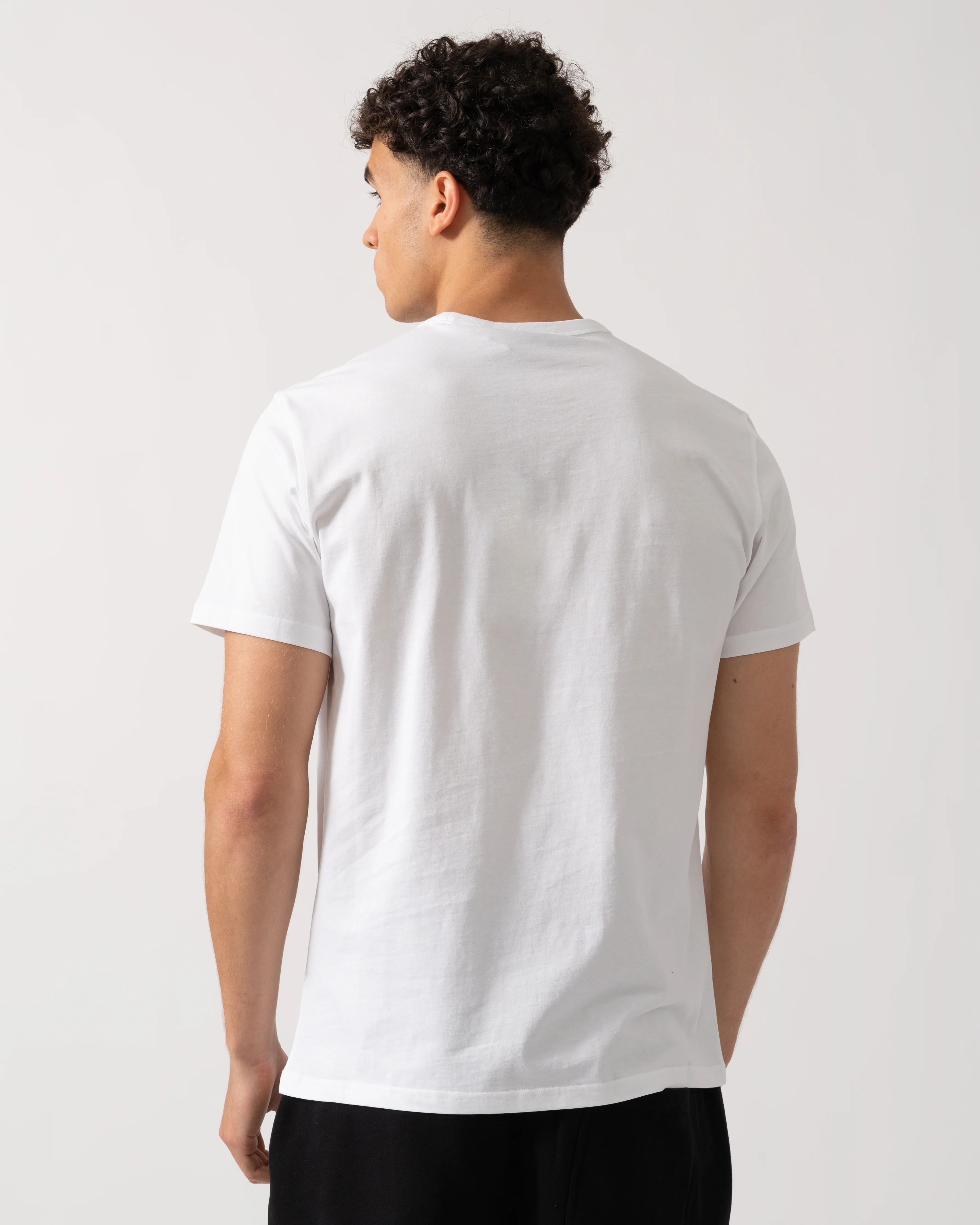 Belstaff Mens Logo T-Shirt - White - Image 4