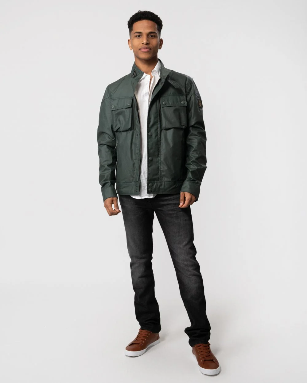 Belstaff Mens Racemaster Jacket - Image 3