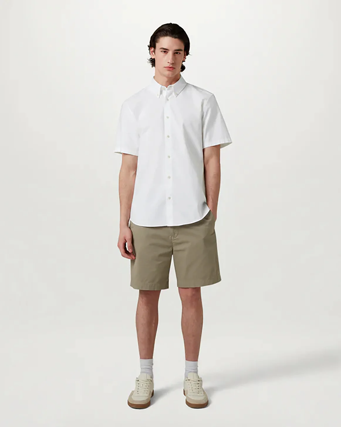 Belstaff Mens Short Sleeve Street Shirt - White - Image 2