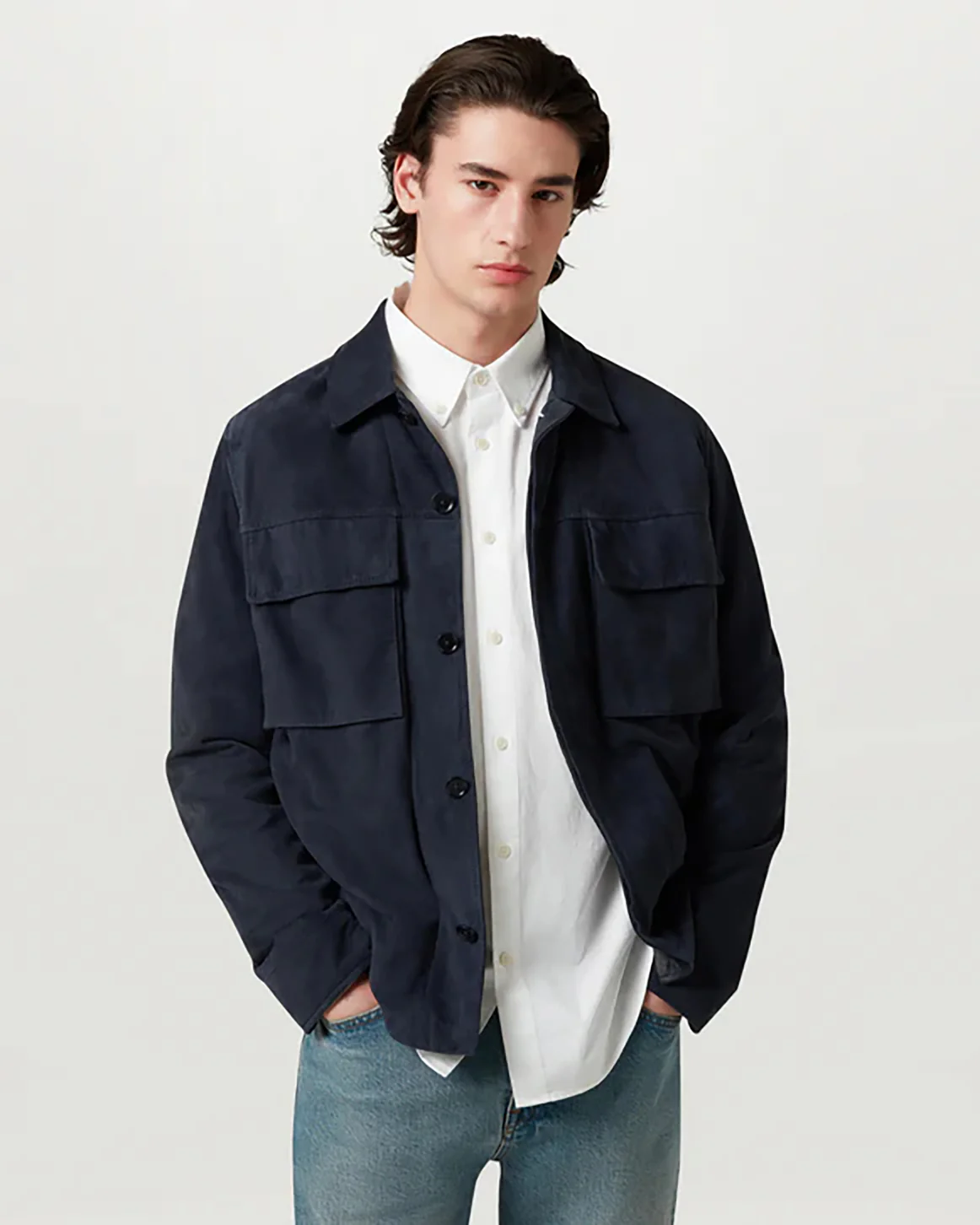 Belstaff Mens Street Shirt - White - Image 3