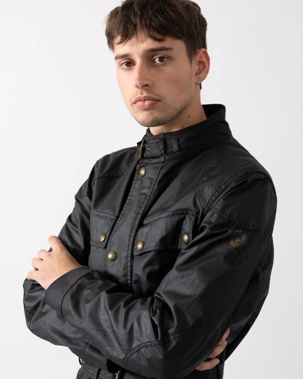 Belstaff Mens Trialmaster Jacket - Black - Image 2