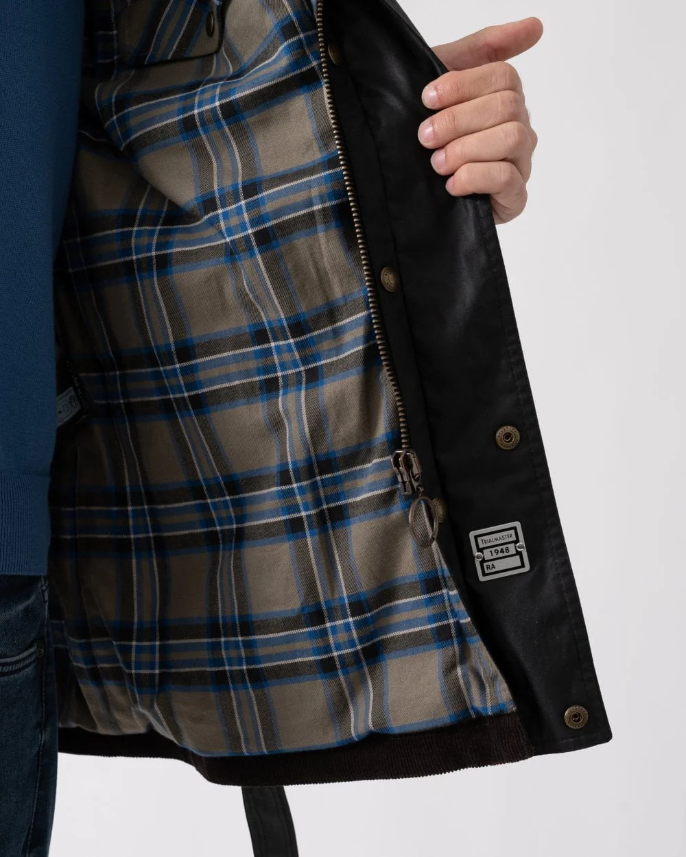 Belstaff Mens Trialmaster Jacket - Black - Image 4