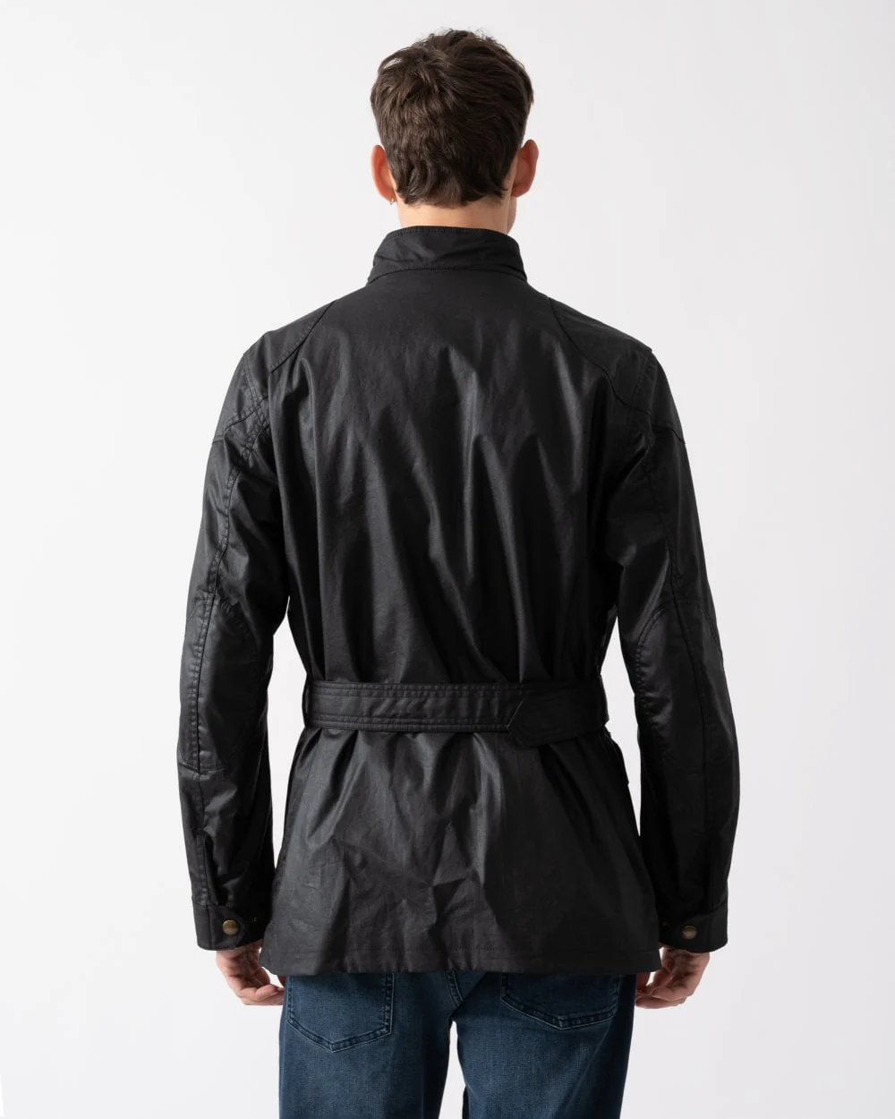 Belstaff Mens Trialmaster Jacket - Black - Image 6