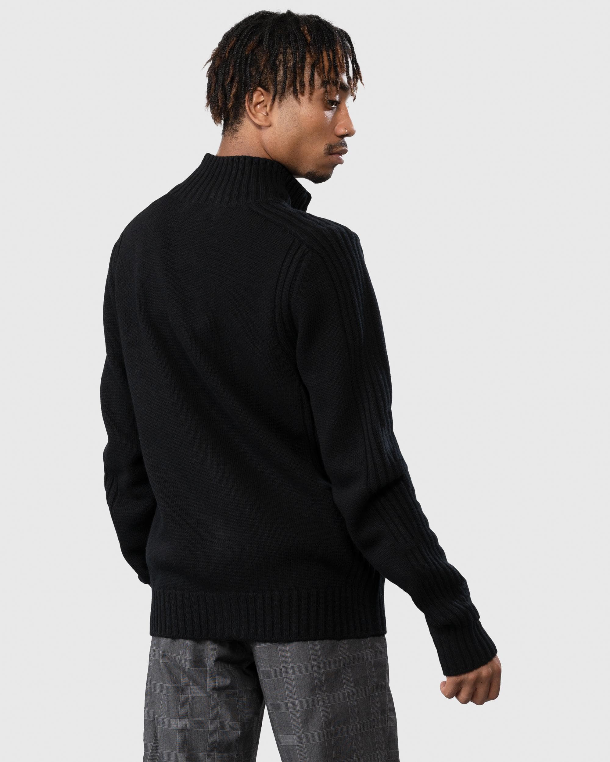 Belstaff Mens Watch Cardigan - Black - Image 6