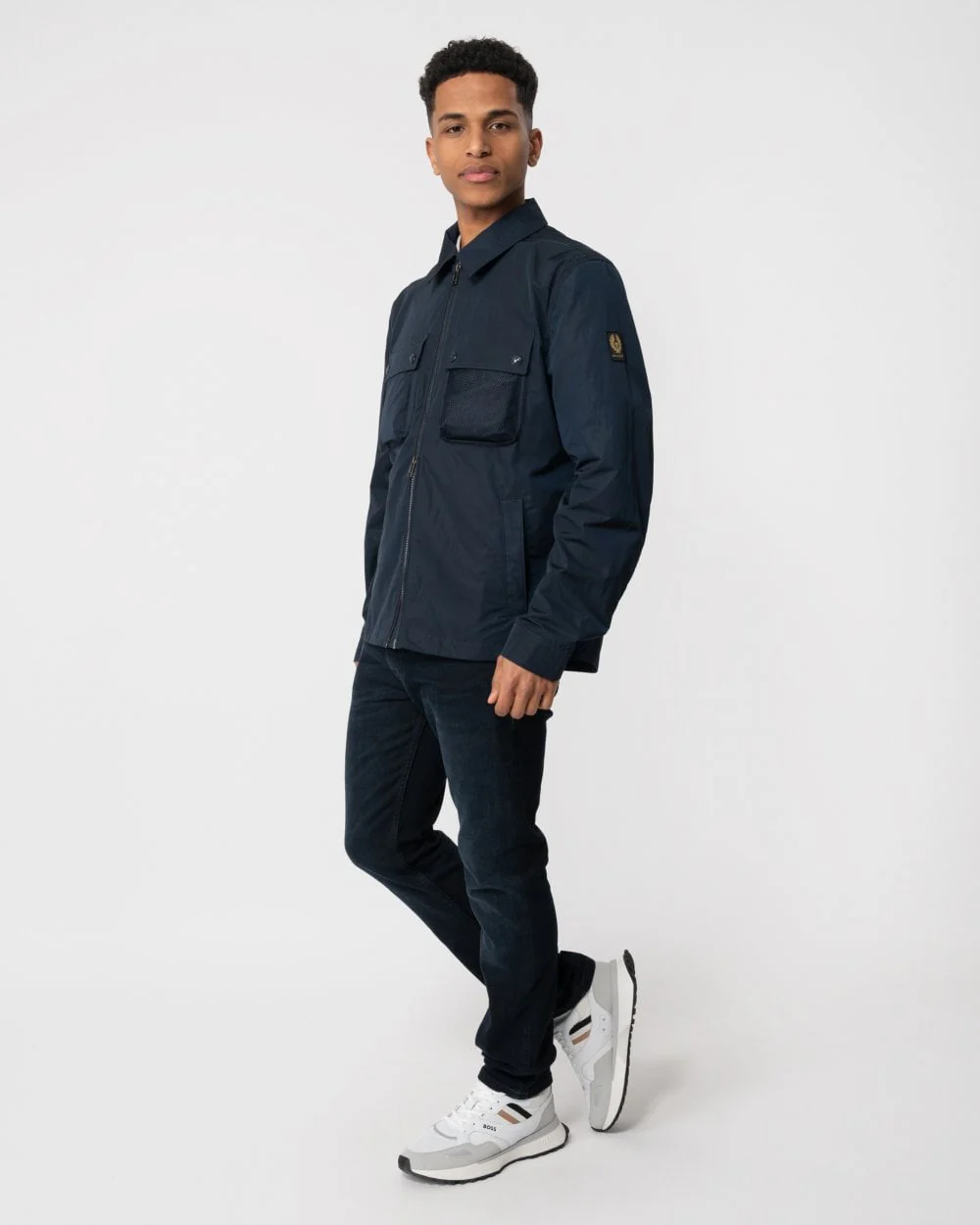 Belstaff Outline Mens Overshirt - Image 3