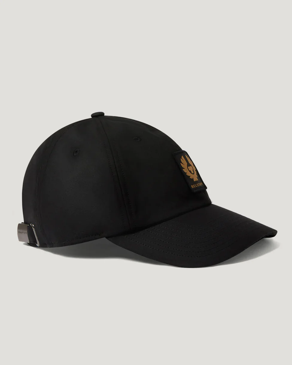 Belstaff Phoenix Patch Wax Cap - Black - Image 3
