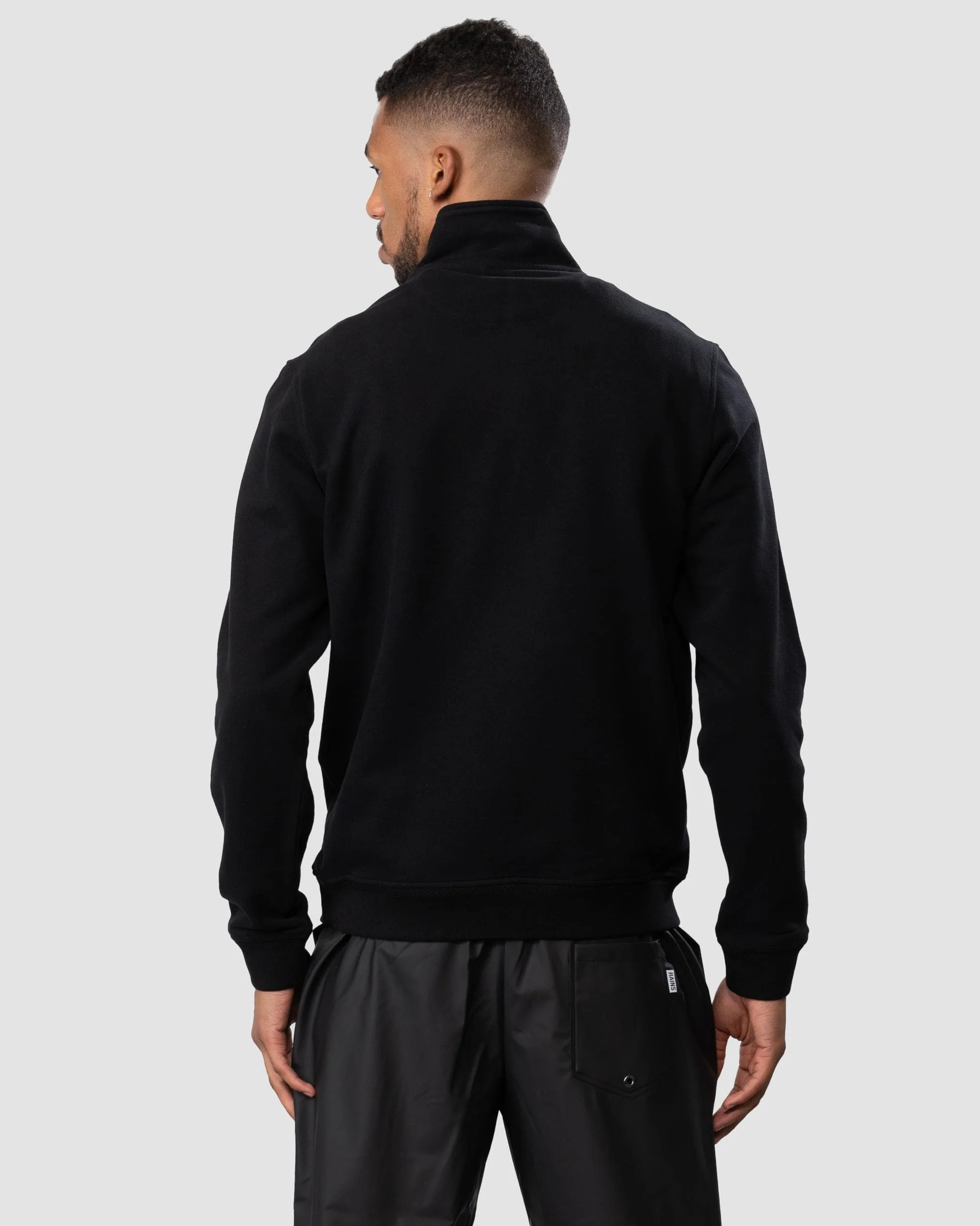 Belstaff Quarter Zip Sweatshirt - Black - Image 5