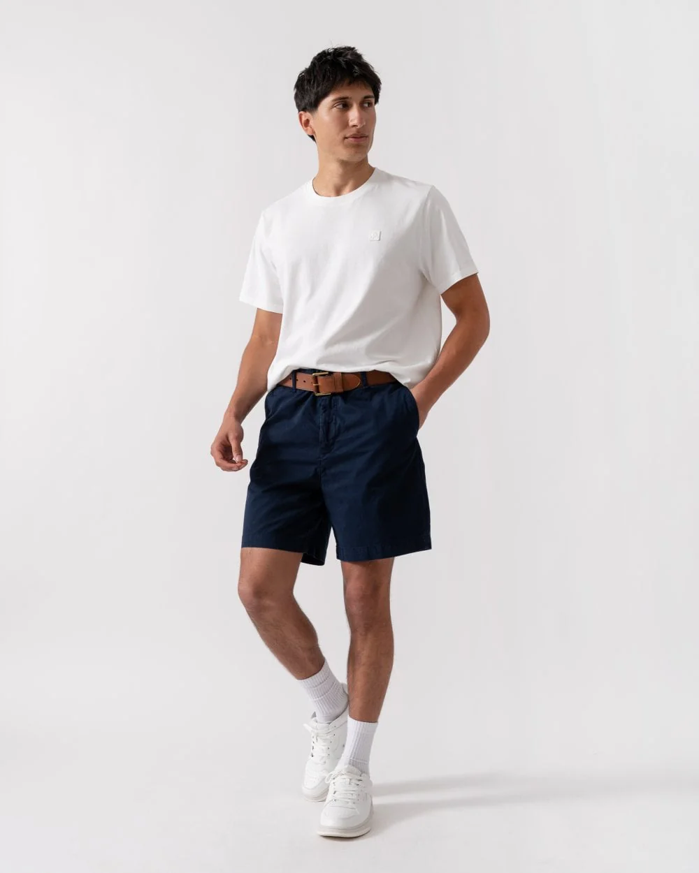 Belstaff Rally Mens Shorts - Dark Ink - Image 3
