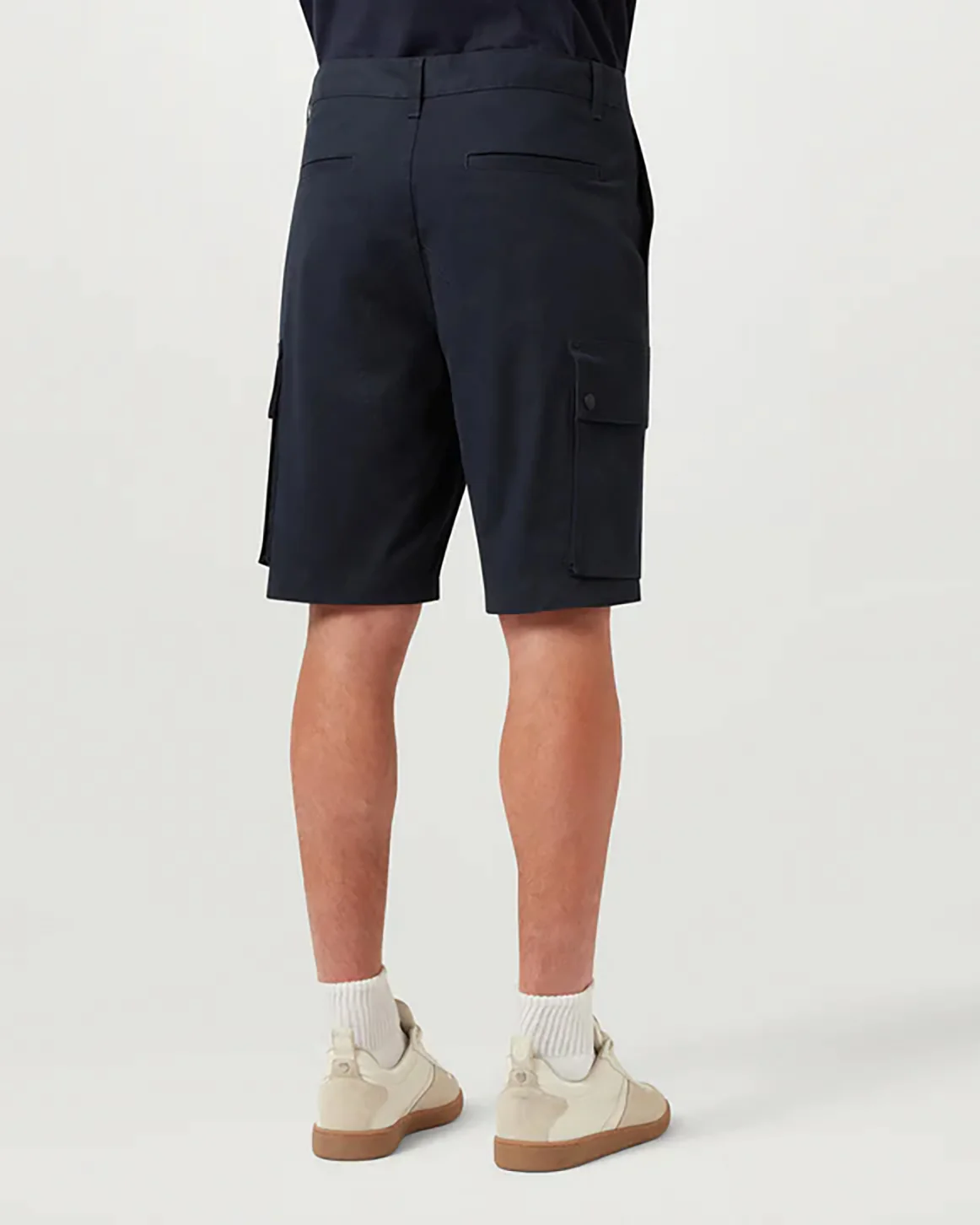 Belstaff Route Mens Cargo Shorts - Dark Ink - Image 2