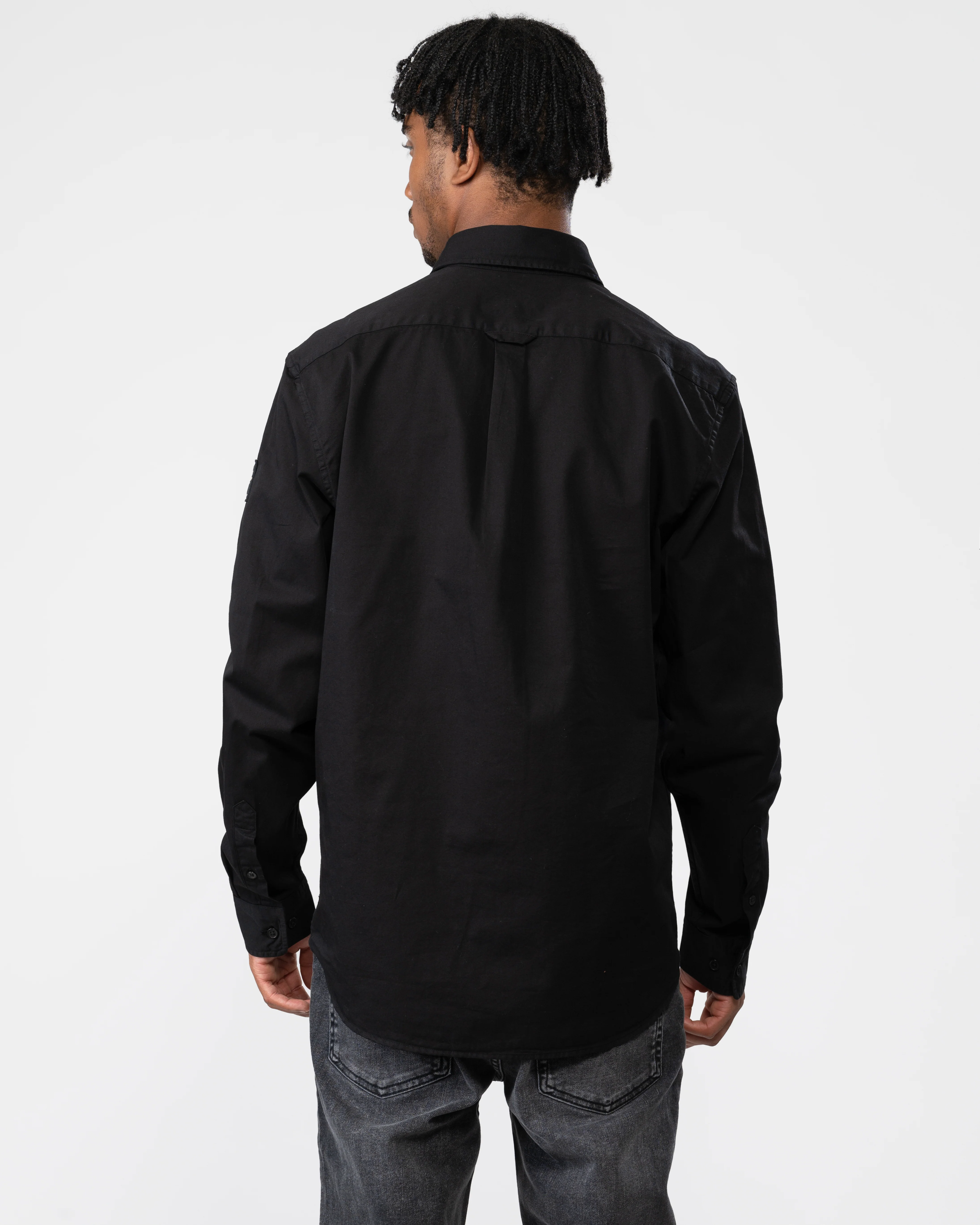 Belstaff Scale Mens Shirt - Black - Image 4