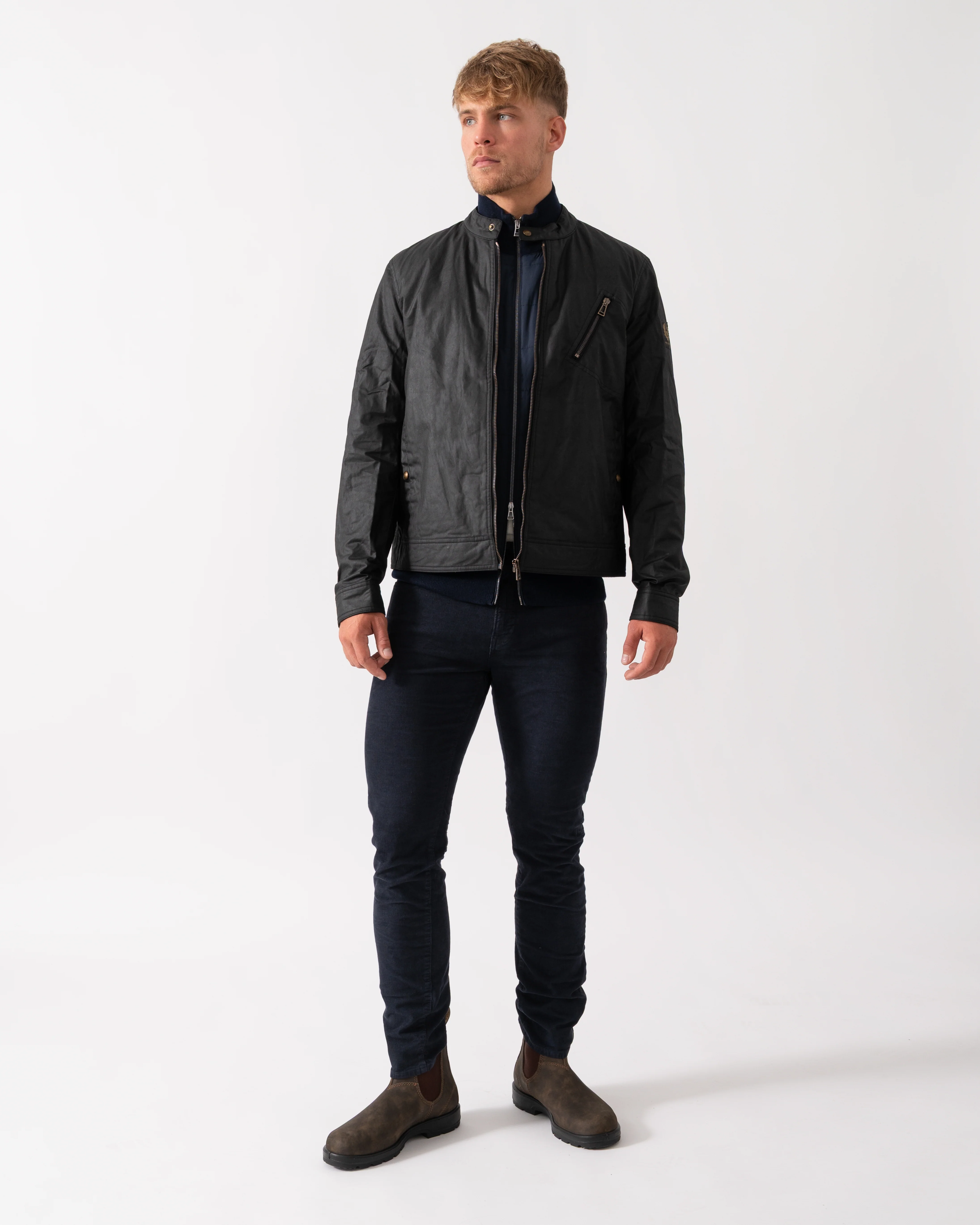 Belstaff Sideline Mens Jacket - Black - Image 3