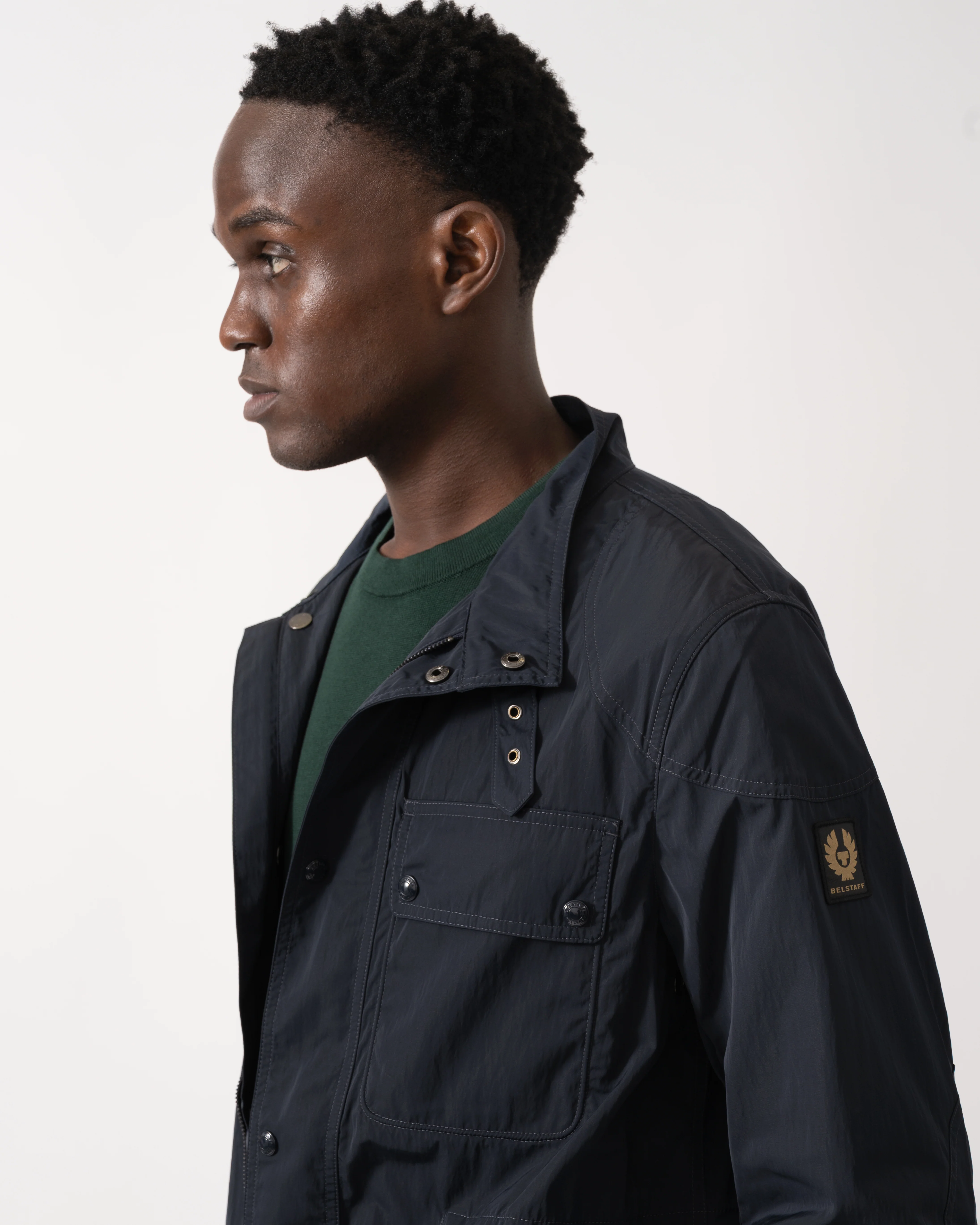 Belstaff Vector Mens Jacket - Dark Ink - Image 2