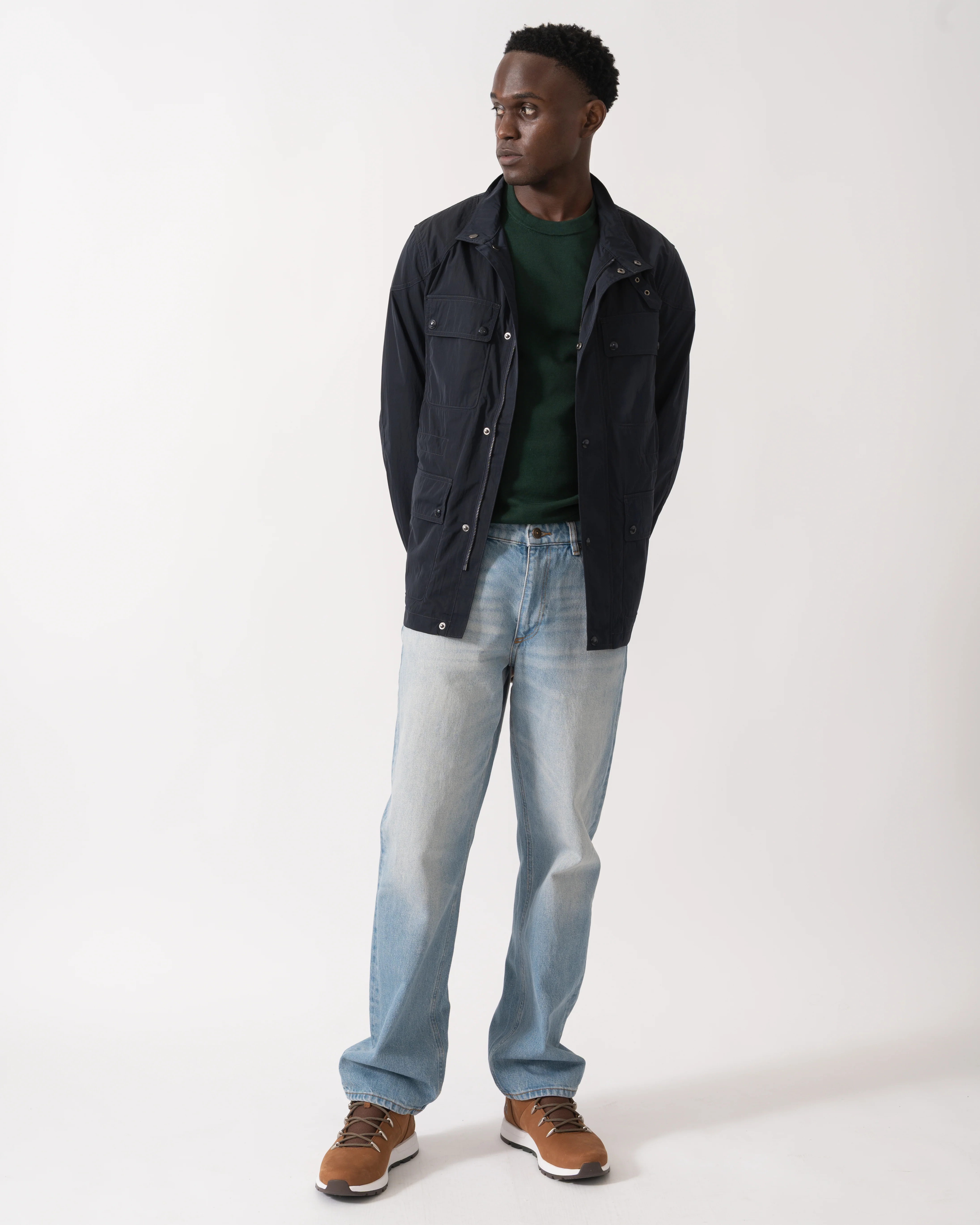 Belstaff Vector Mens Jacket - Dark Ink - Image 4
