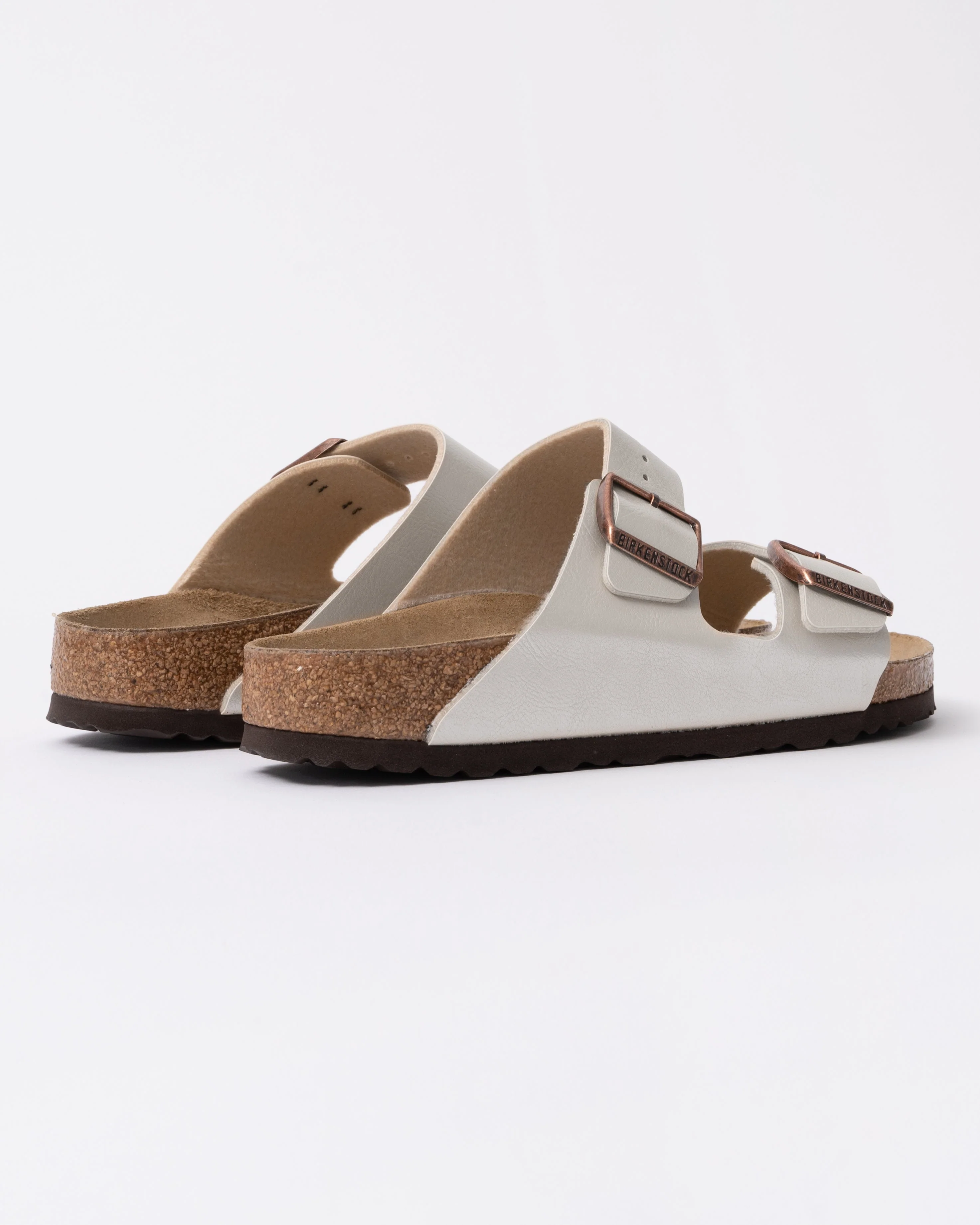 Birkenstock Arizona BF Womens Sandals - Graceful Pearl White - Image 4