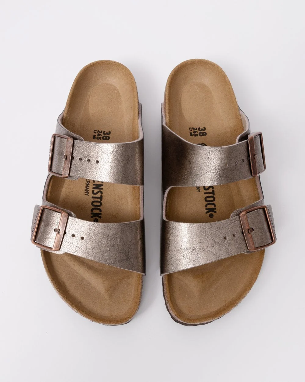 Birkenstock Arizona BF Womens Sandals - Graceful Taupe - Image 5