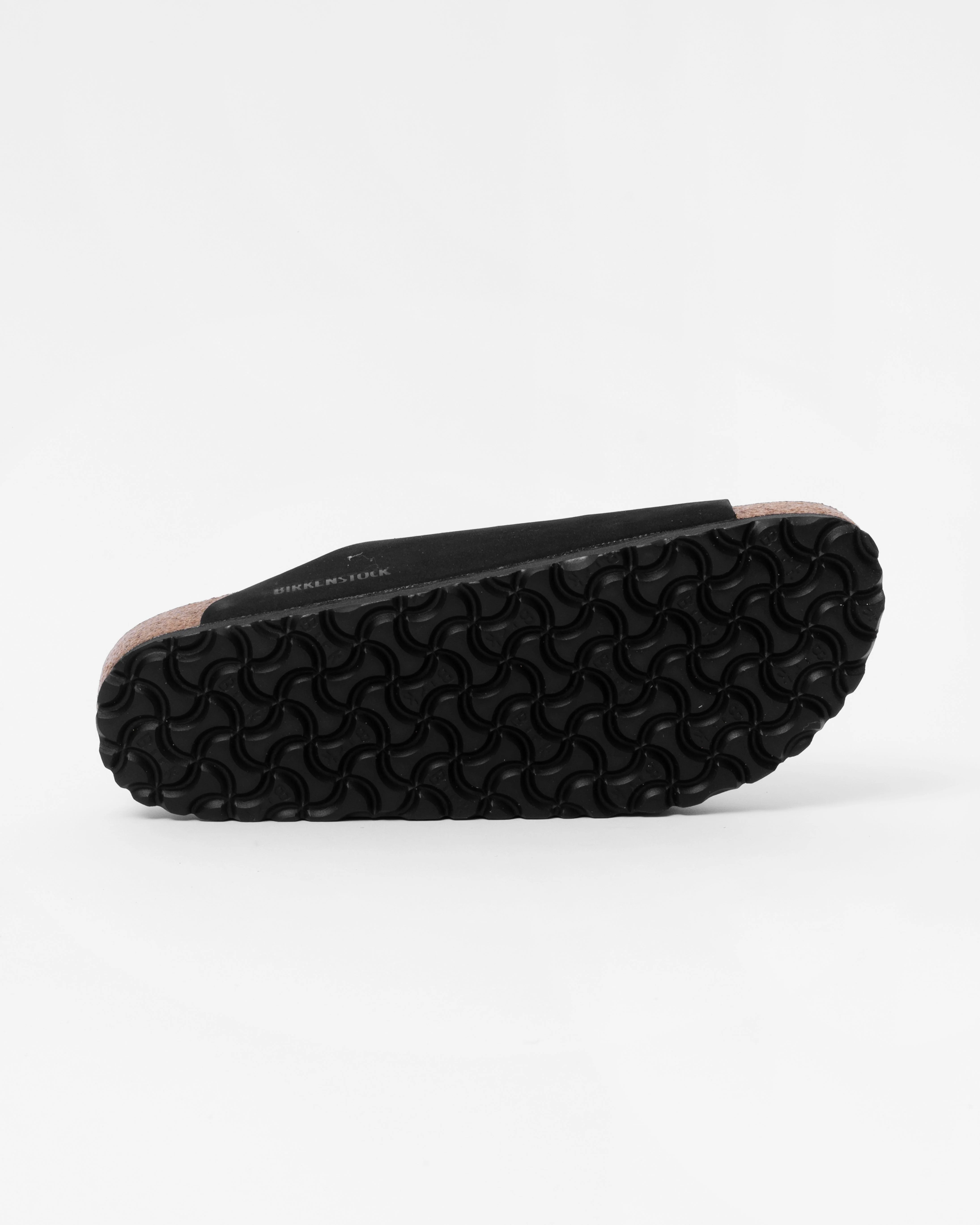 Birkenstock Arizona Big Buckle Nubuck Womens Sandals - Black - Image 5