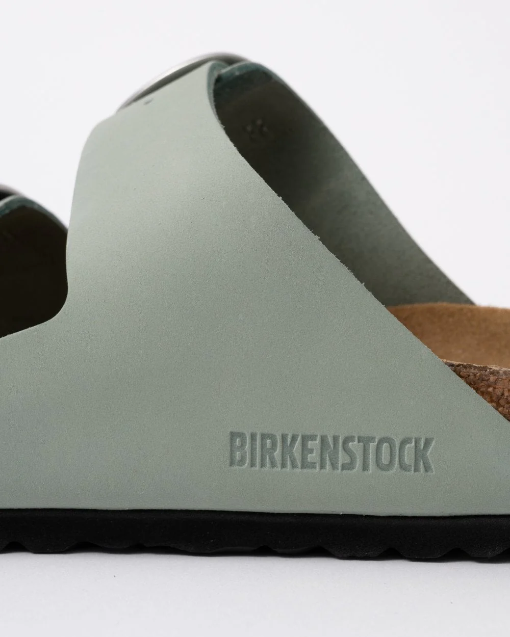 Birkenstock Arizona Big Buckle Nubuck Womens Sandals - Pure Sage - Image 4