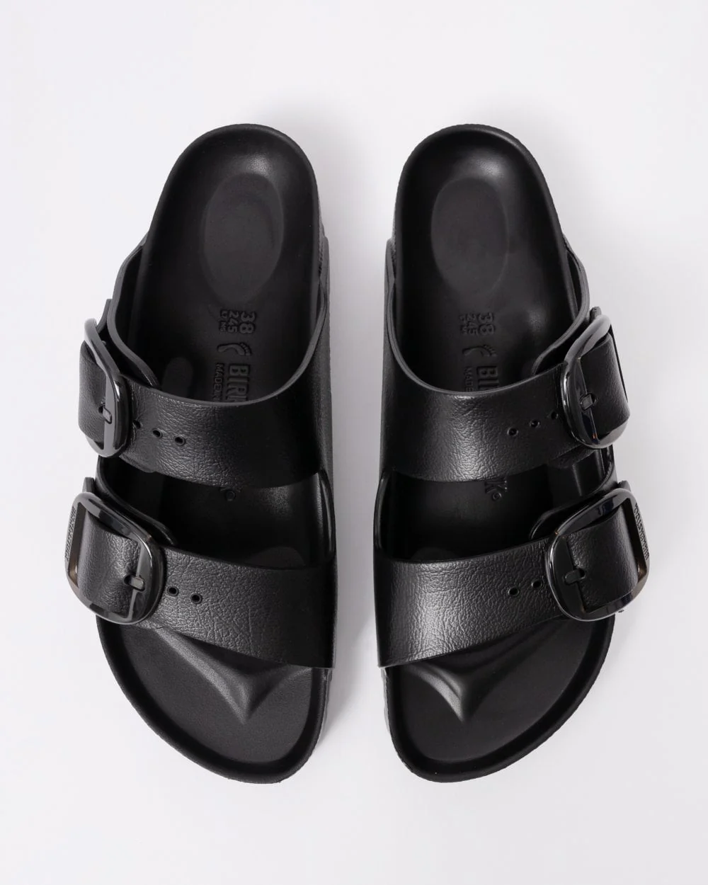 Birkenstock Arizona Big Buckle Womens EVA Sandals - Black - Image 4