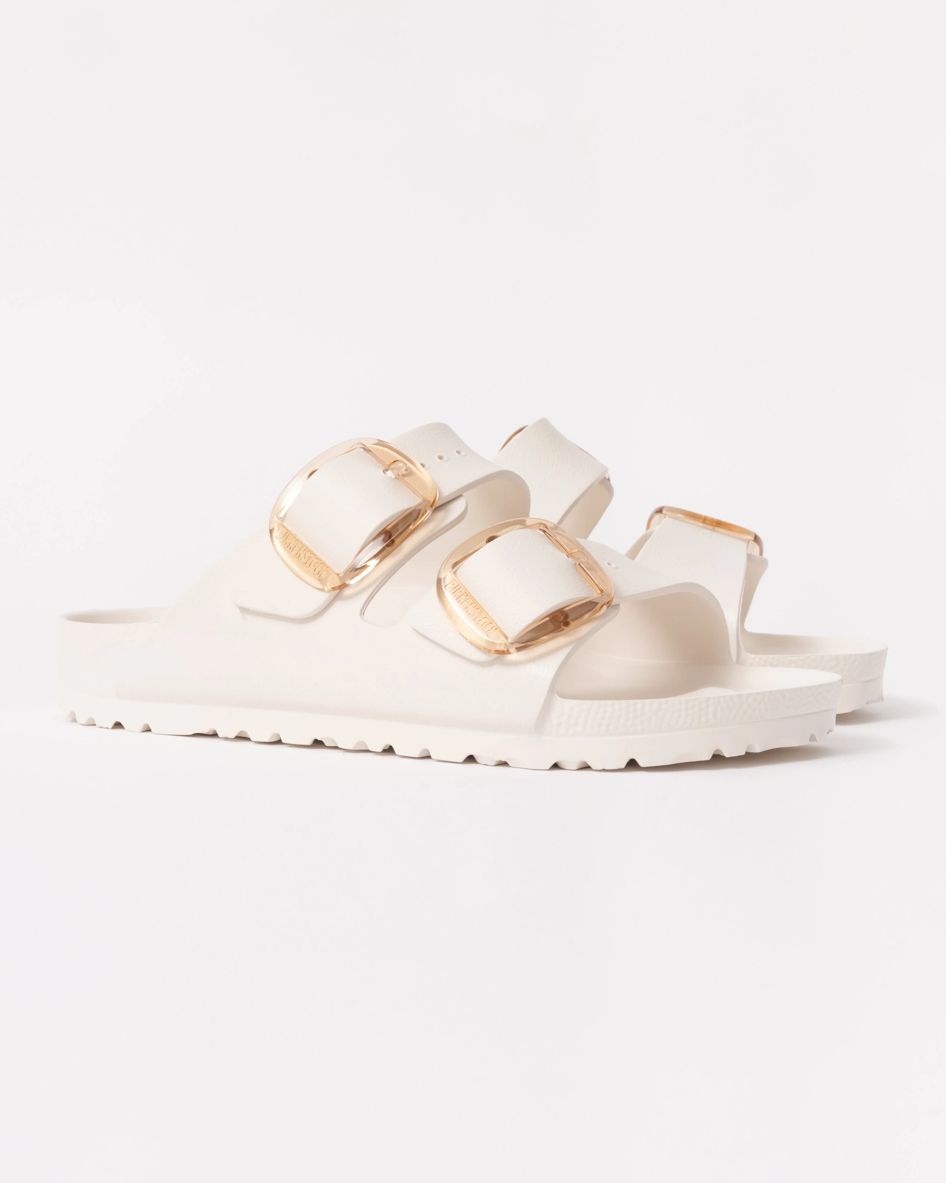 Birkenstock Arizona Big Buckle Womens EVA Sandals - Eggshell - Image 4