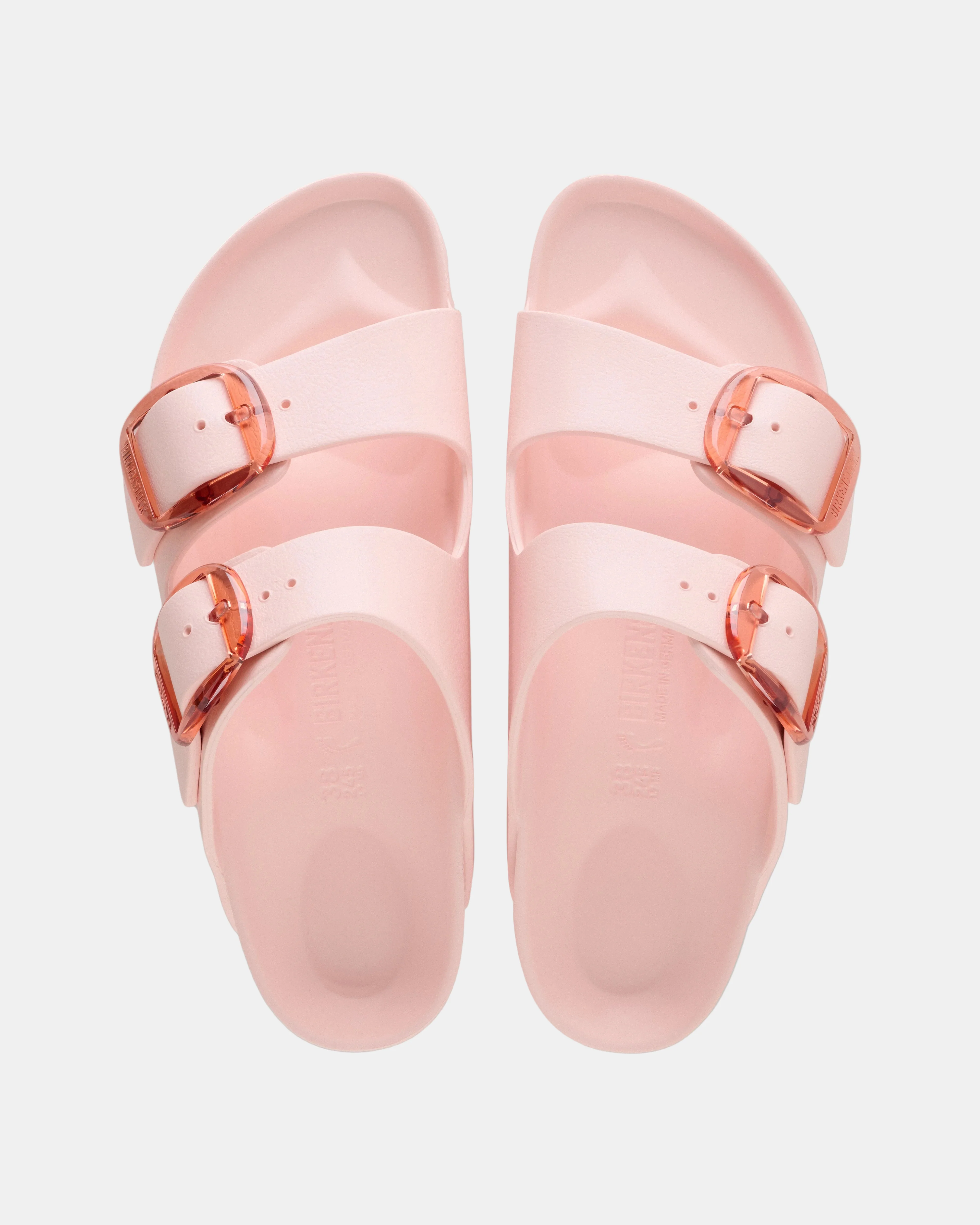 Birkenstock Arizona Big Buckle Womens EVA Sandals - Light Rose - Image 2