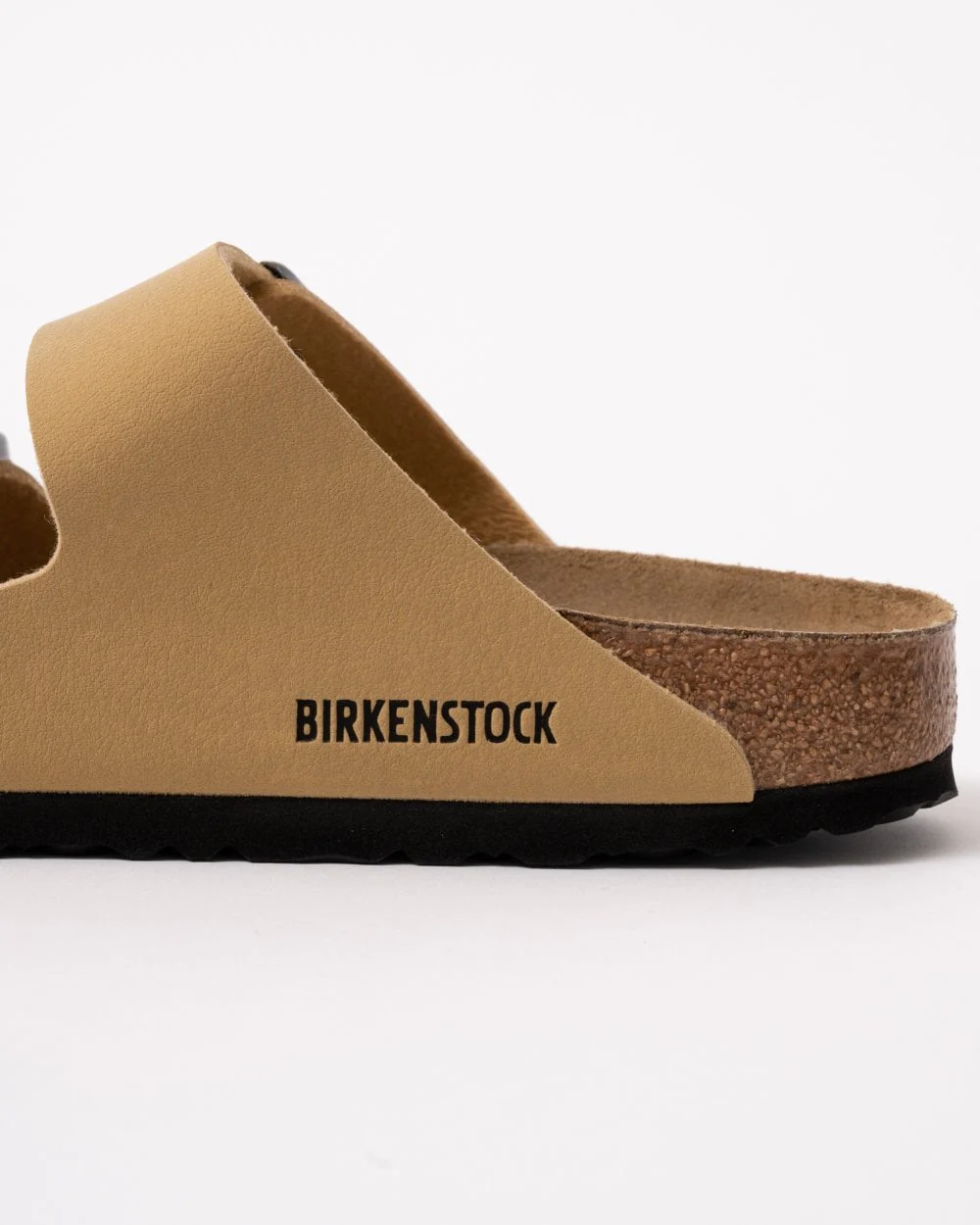 Birkenstock Arizona Birkibuc Womens Sandals - Birkibuc Latte Cream - Image 6