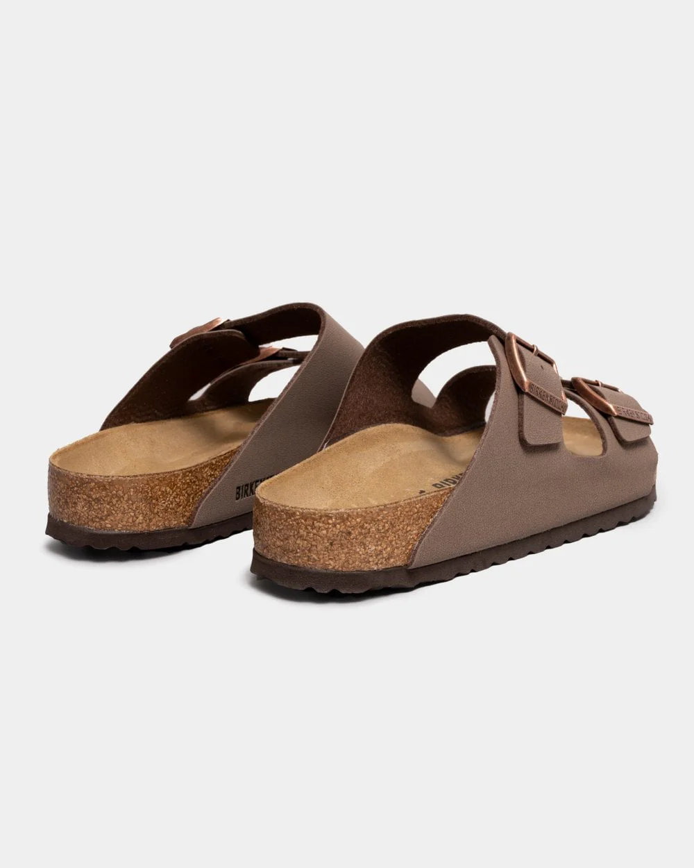 Birkenstock Arizona Birko-Flor Nubuck Unisex Sandals - Mocha - Image 3